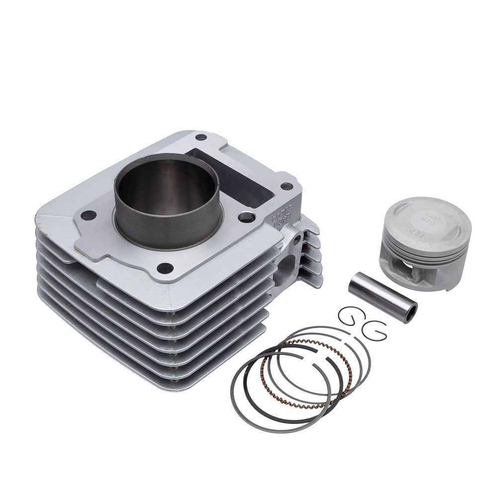 Kit Premium com Cilindro. Pistão KMP. Anel RIK YBR 125 2000 a 2016 - XTZ 125 2003 a 2016 – foto 1