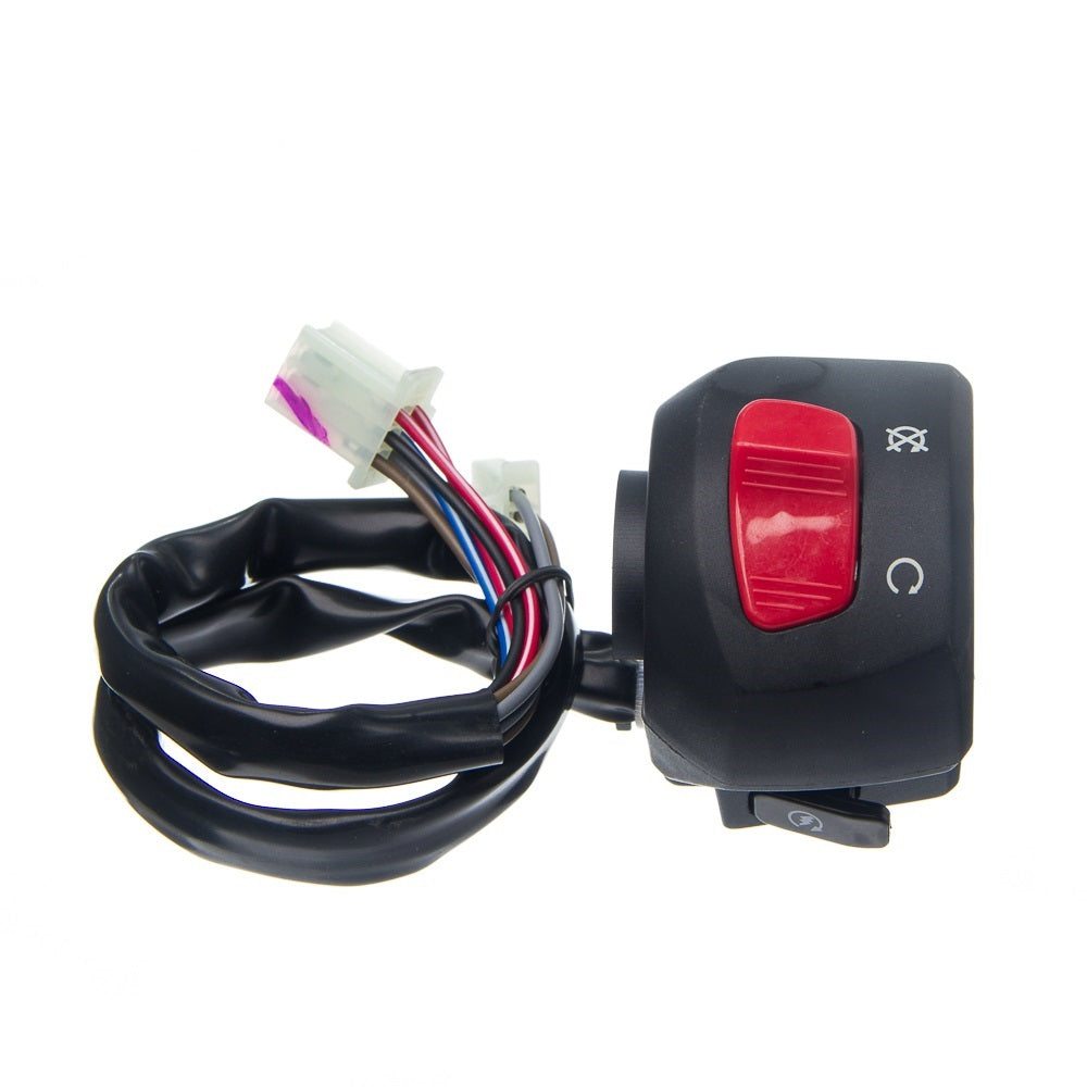 Conjunto Interruptor Emergência e Partida Condor YBR 125 e 2002/2008 - YBR 125 Factor E-Ed 2009/2013 – foto 1