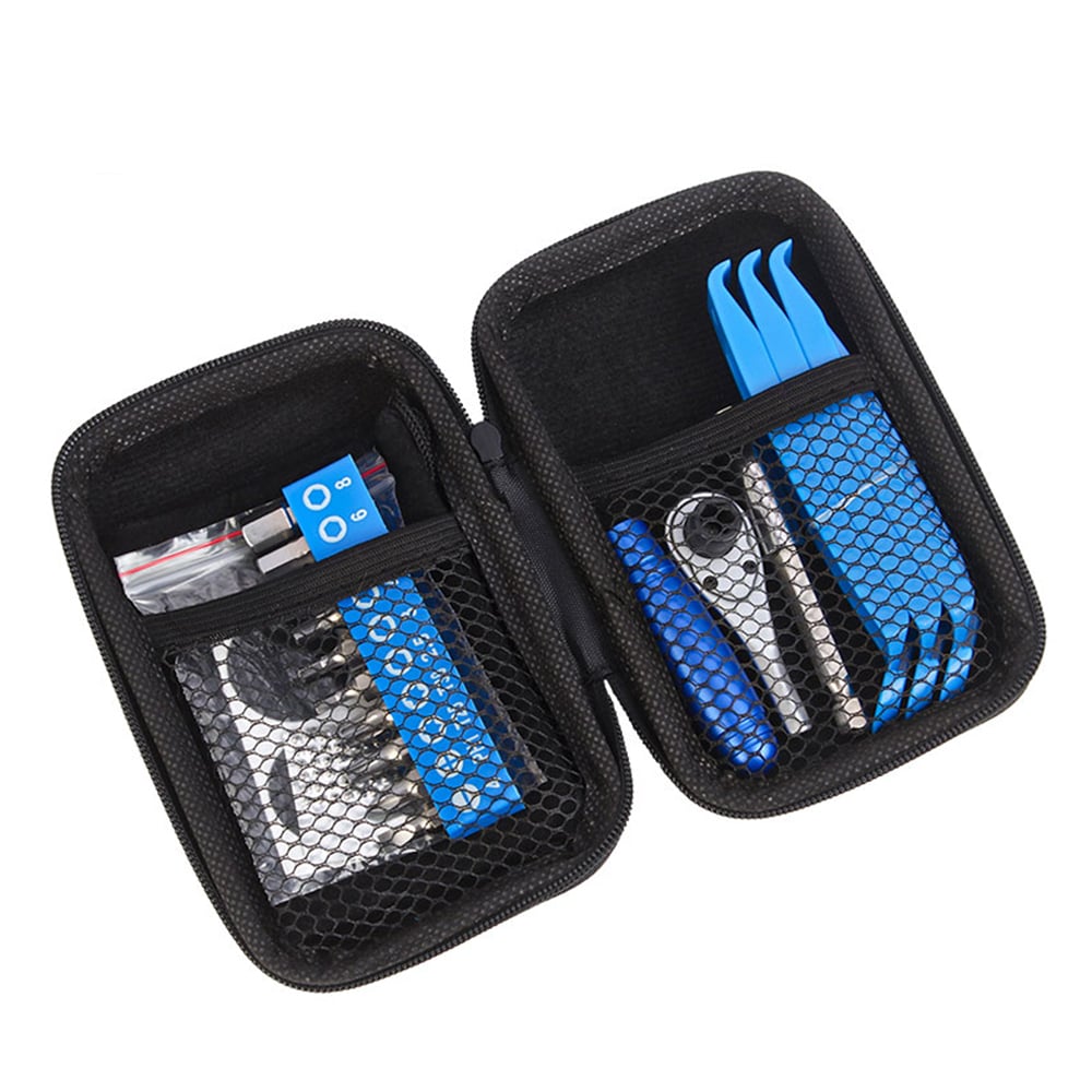 Kit com chave de catraca para bicicletas