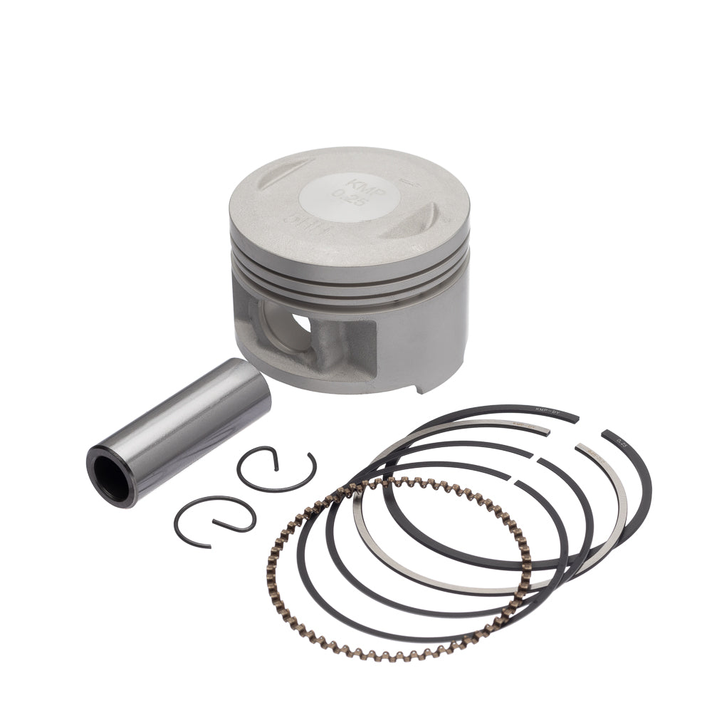 Pistão Kit com Anel KMP Dyamond (DLC) YBR 125 00/16 - XTZ 125 03/16 – foto 2