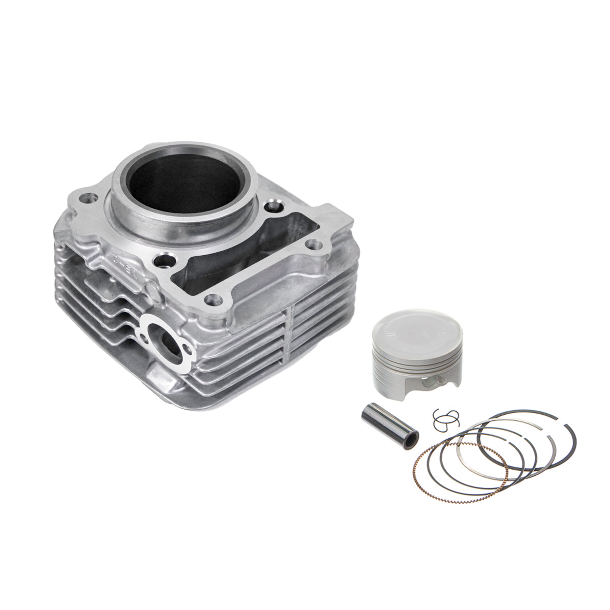 Kit KMP com Cilindro. Pistão. Anel YBR 125 I 2017/ Factor Injeção Eletrônica – foto 1
