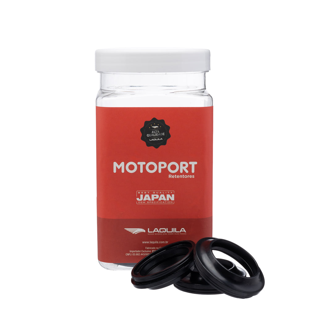 Retentor Bengala Superior Guarda-Pó (Pote com 20) Motoport Fazer 250 2012/2017 (Somente a Parte Superior)