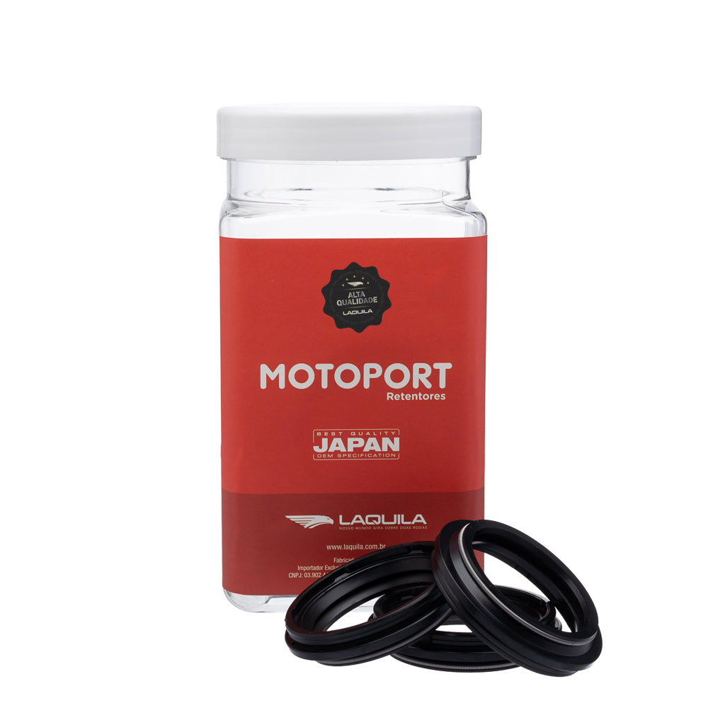 Retentor Bengala Superior Guarda-Pó (Pote com 15) Motoport XT 660R 2005/2017 (Somente a Parte Superior)