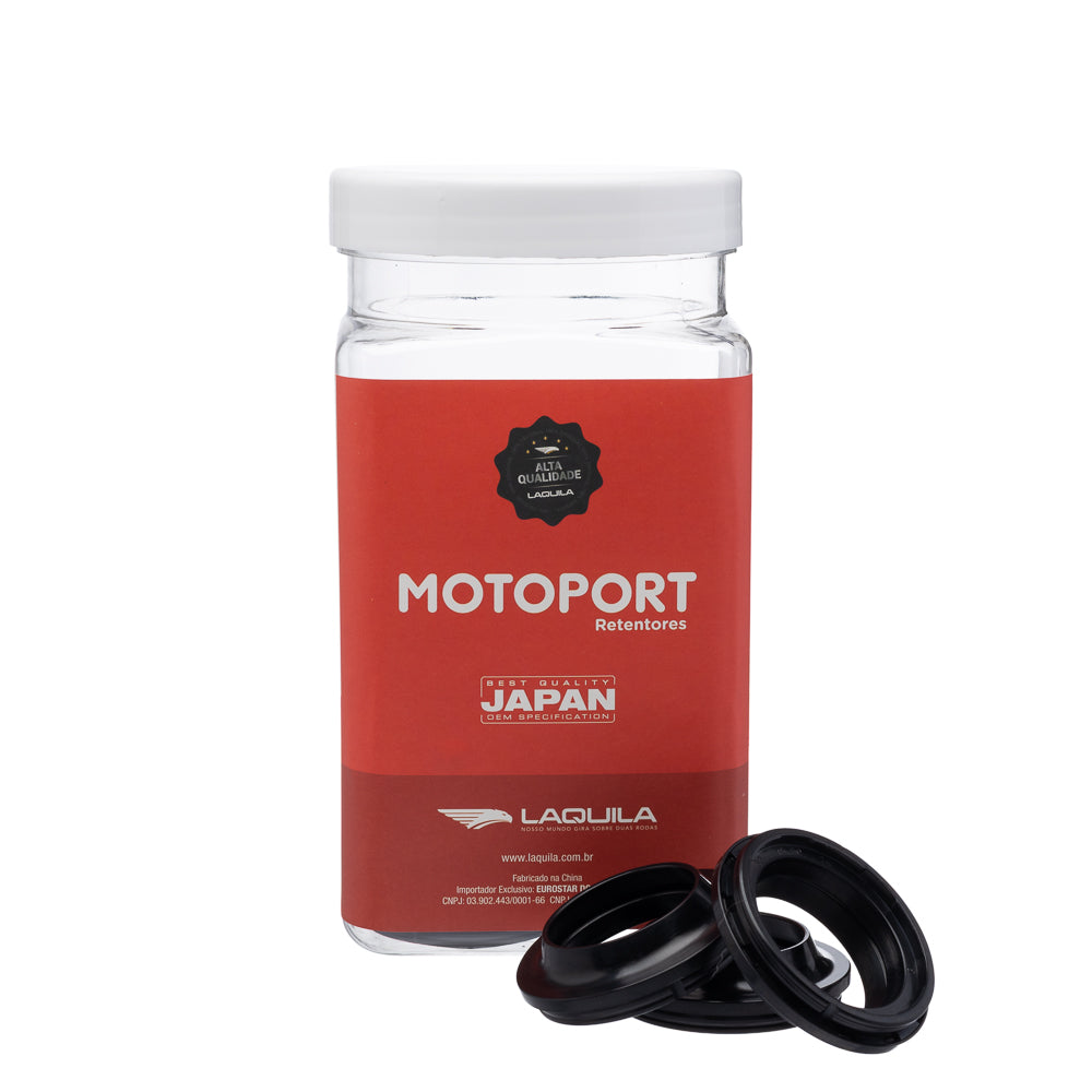 Retentor Bengala Superior Guarda-Pó (Pote com 25) Motoport XTZ Crosser 150 2014/ (Somente a Parte Superior)
