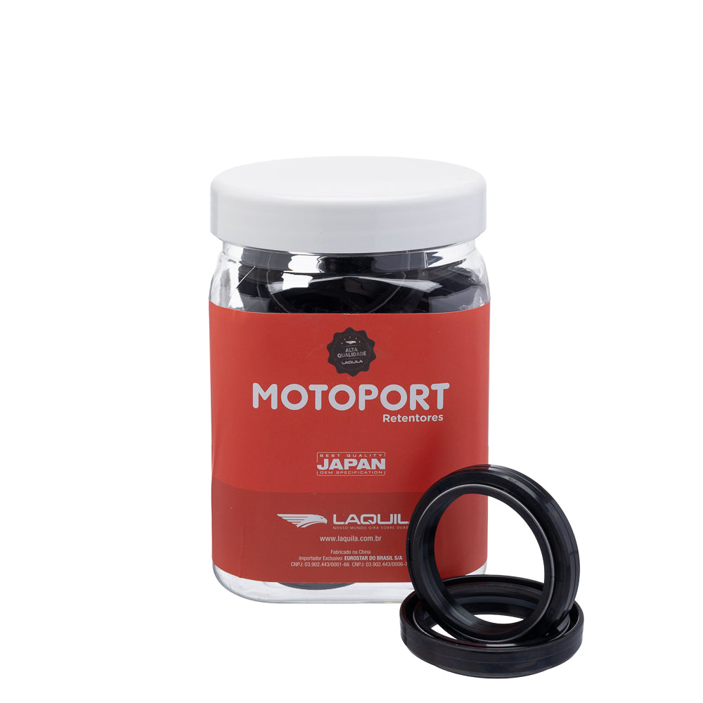 Retentor Bengala Inferior de Óleo (Pote com 20) Motoport Fazer 250 2018/ em Diante - FZ15 2023/ em Diante – foto 1