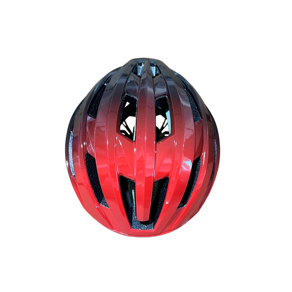Capacete inmold road z9 58/61 vermelho/preto – foto 2