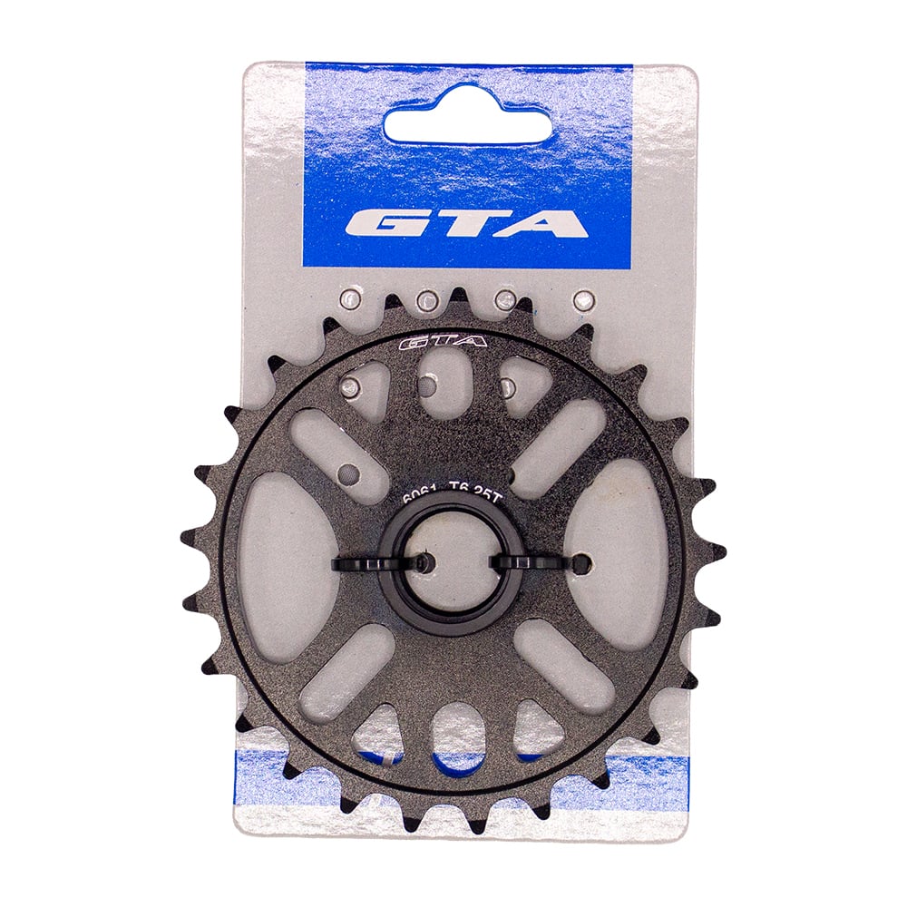 Coroa full send bmx 25 dentes em alumínio 6061t6 estampada