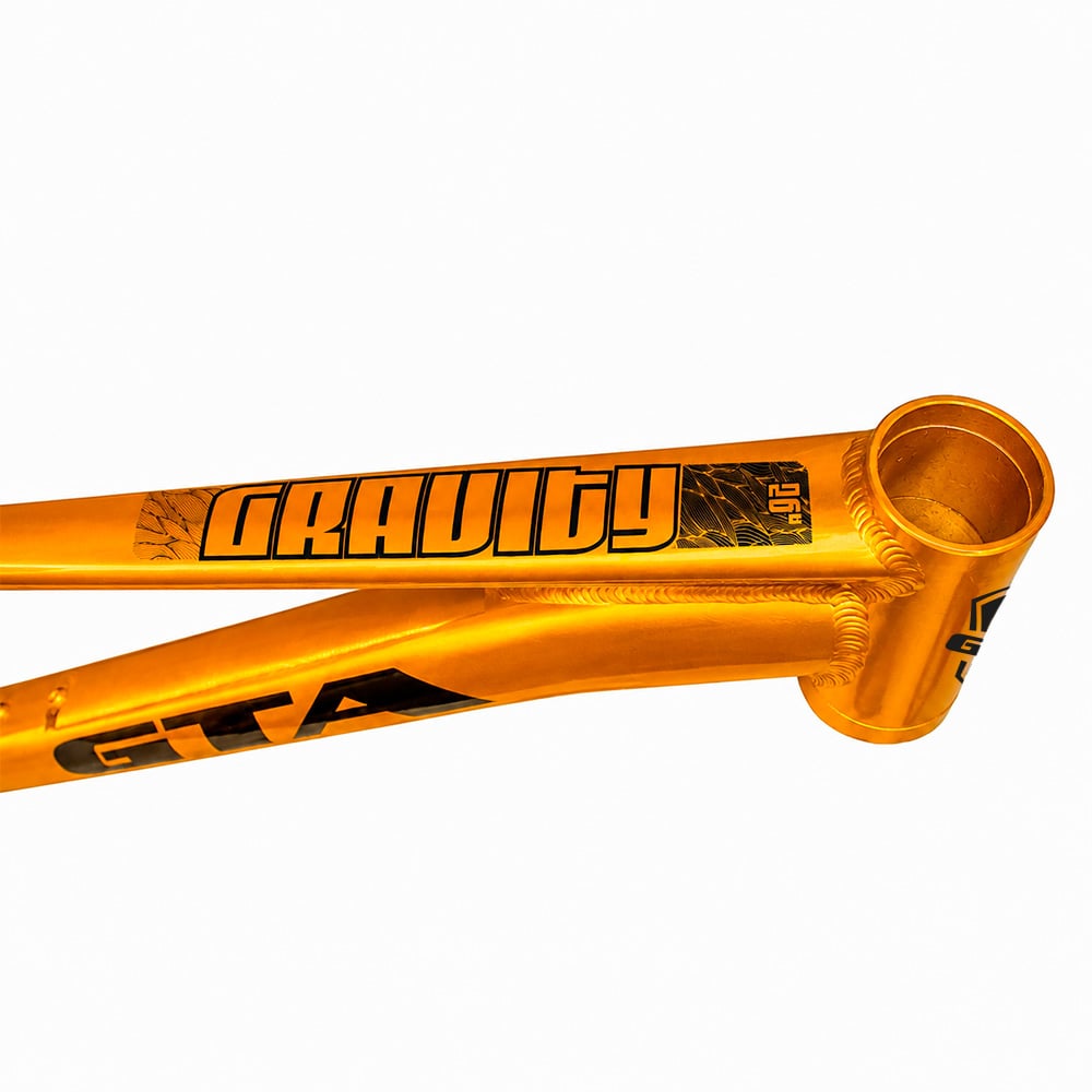 Quadro 26 al freeride gravity dourado + kit – foto 4