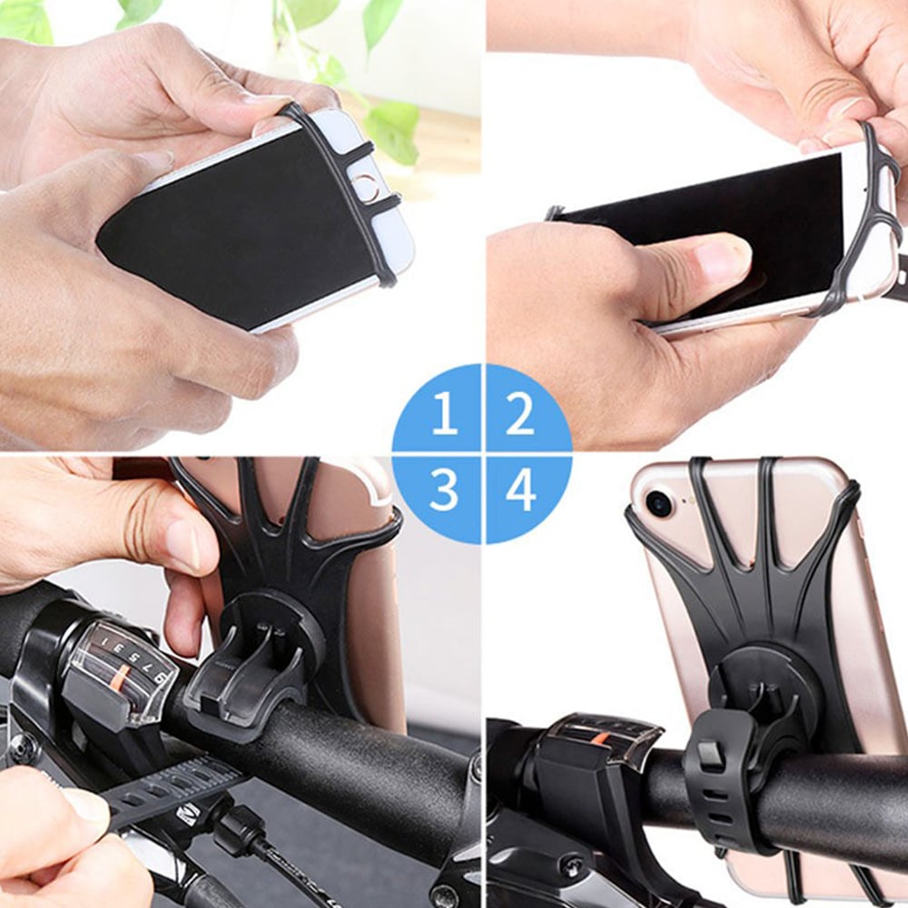 Suporte celular universal 360° em silicone – foto 3