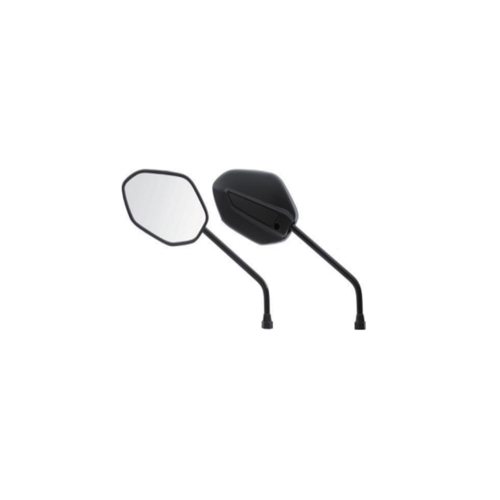 Retrovisor Mini Preto Articulado Gvs 4014 Honda CG 150 Cargo/CG 125 Cargo/CG 125/CG 125 ML/CG 150 Titan/CG 125 Fan/CG 160 Fan/CG 125i Cargo