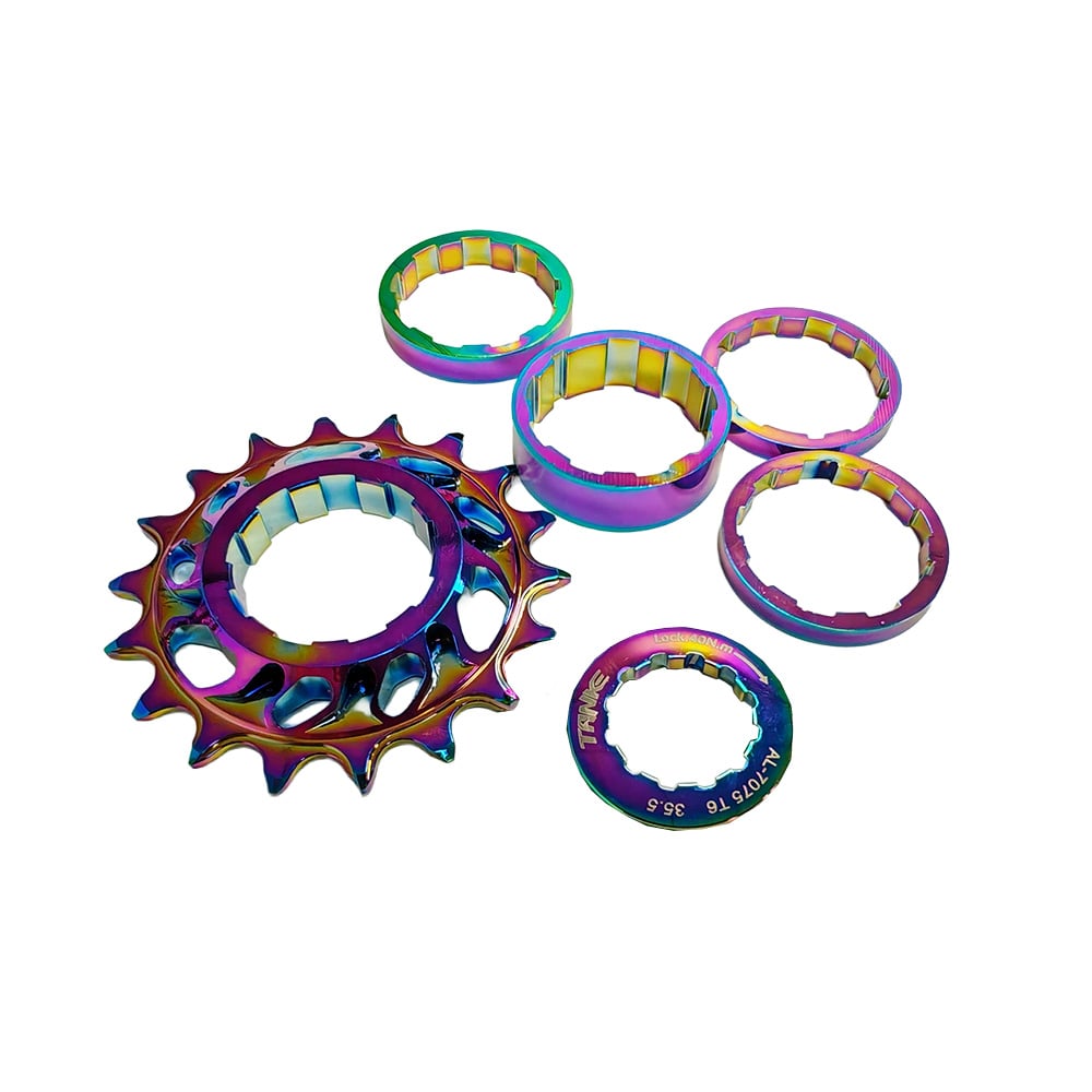 Kit single speed camaleão 18 dentes padrão hg