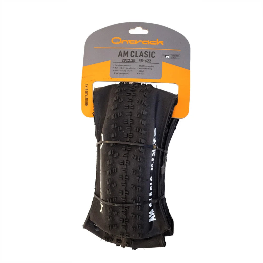 Pneu 29 x 2.30 tubeless 60tpi modelo clasic preto kevlar – foto 2