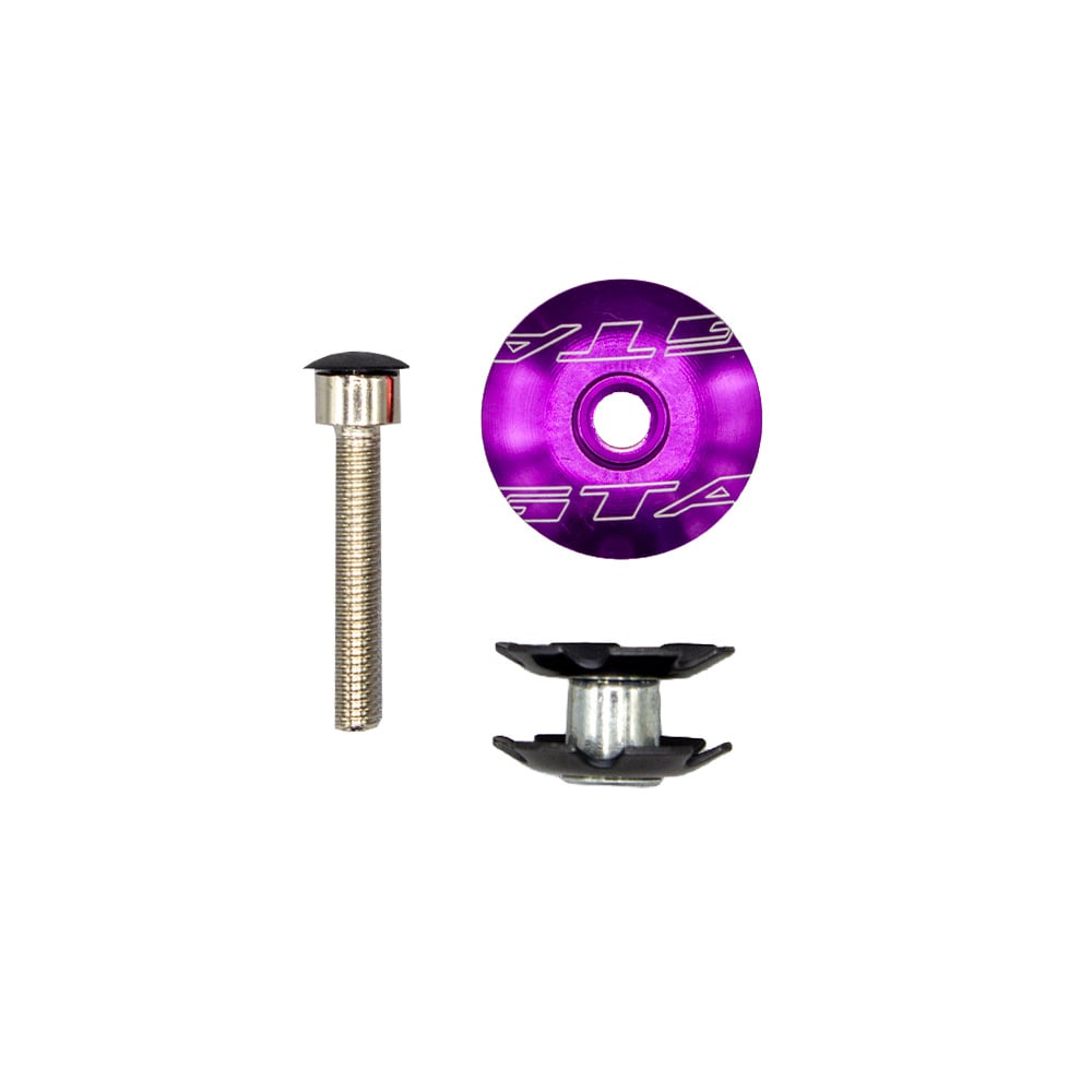 TAMPA JOGO DIREÇÃO AHEADSET ROXO pacote com 10