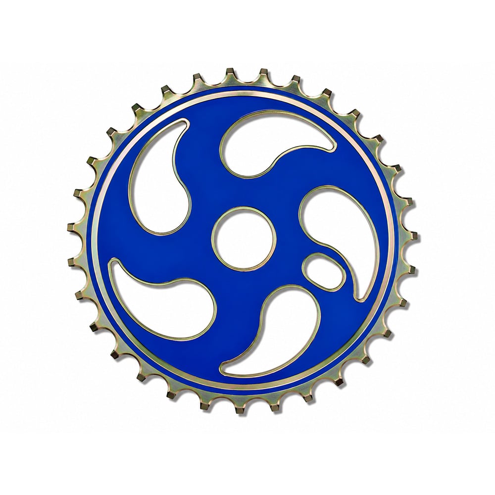 Roda dentada (coroa/engrenagem) design 2 40 d azul 2,00mm