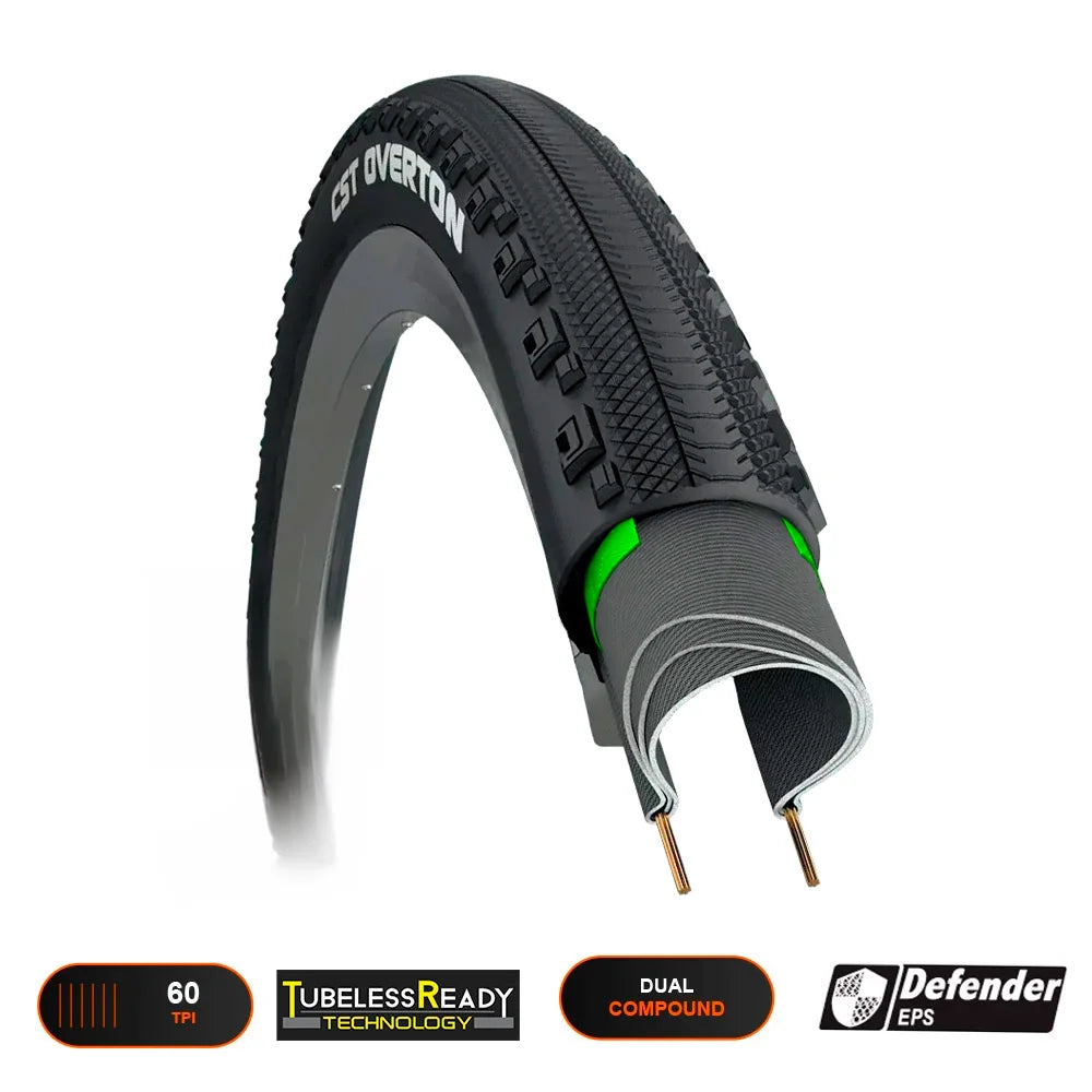 Pneu 700 x 45c overton crd01 kevlar