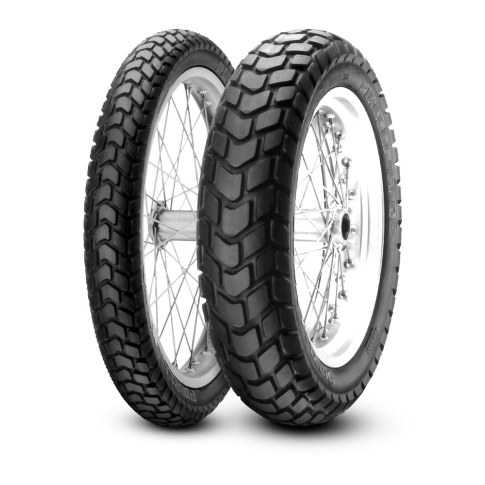 Pneu Pirelli 120/80-18 MT60 (TL) 62T (T) Lander 250 (FAZ Par com Pneu Dianteiro 80/90-21 MT60) – foto 2