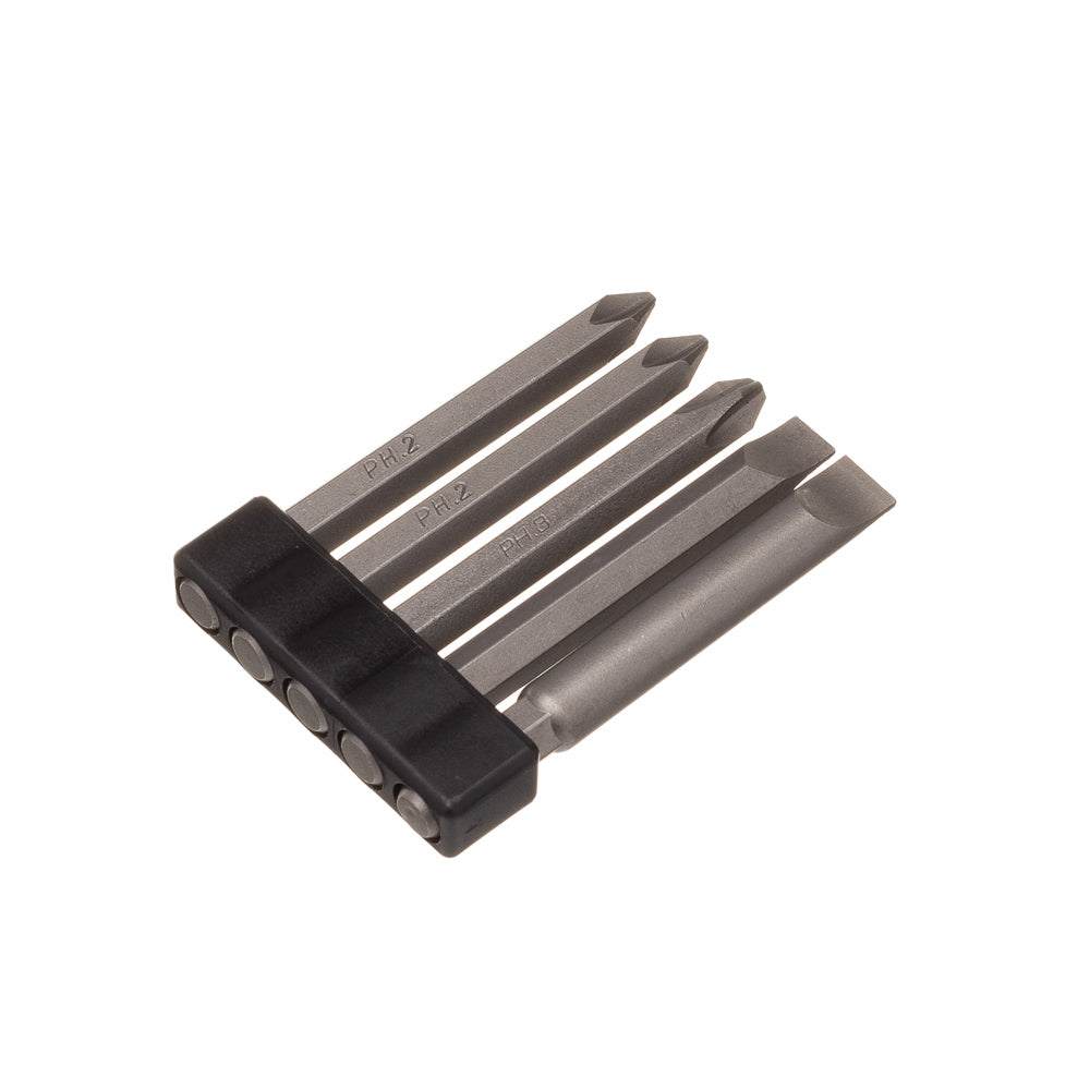 Bicos para Chave Impacto GP7 CS-5002AA (JG 5 PÇS - 2 Fendas - 3 Philips) Encaixe 5/16 – Jogo – foto 1