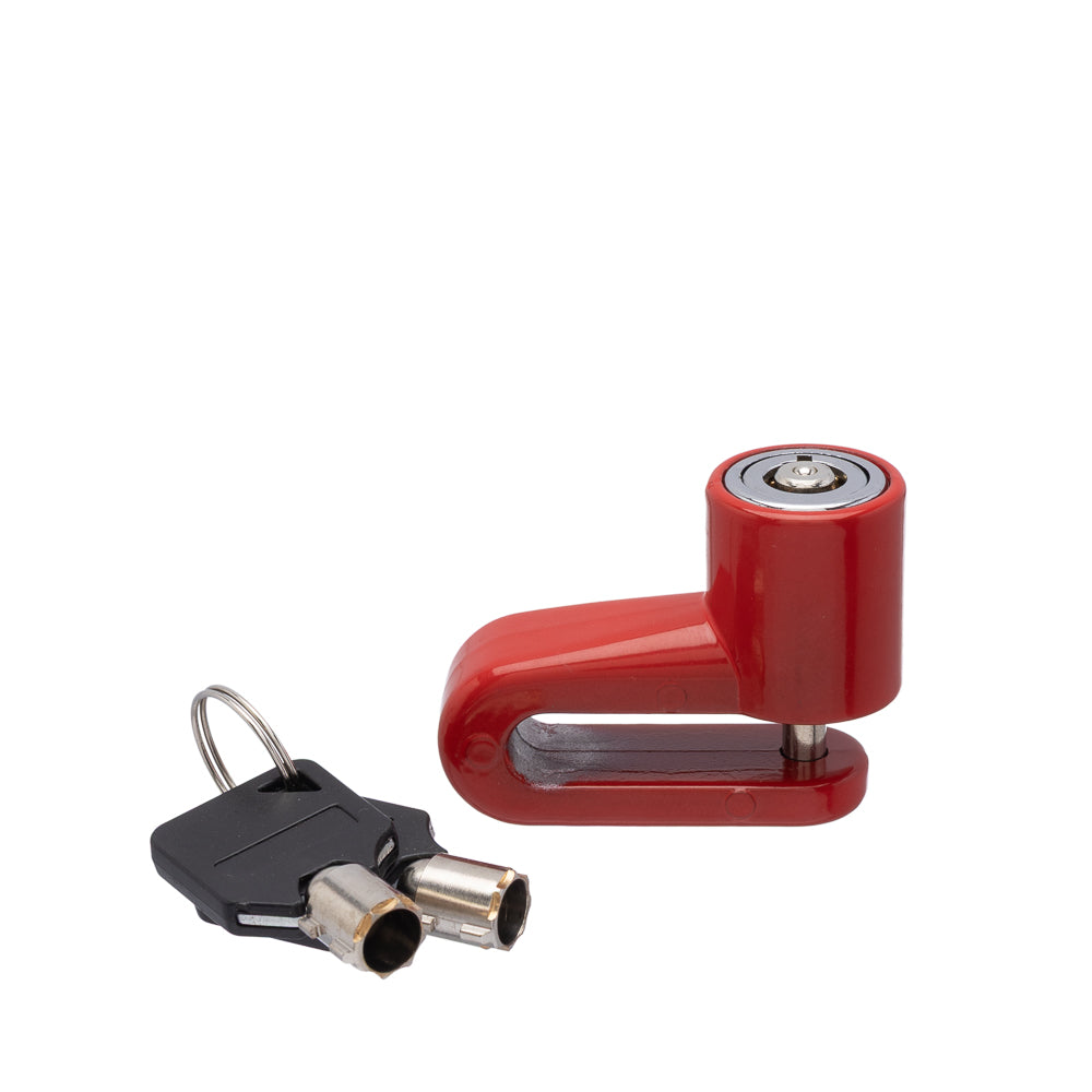 Trava de Disco Lokk Security Anti-Furto – Pino 5mm Vermelha
