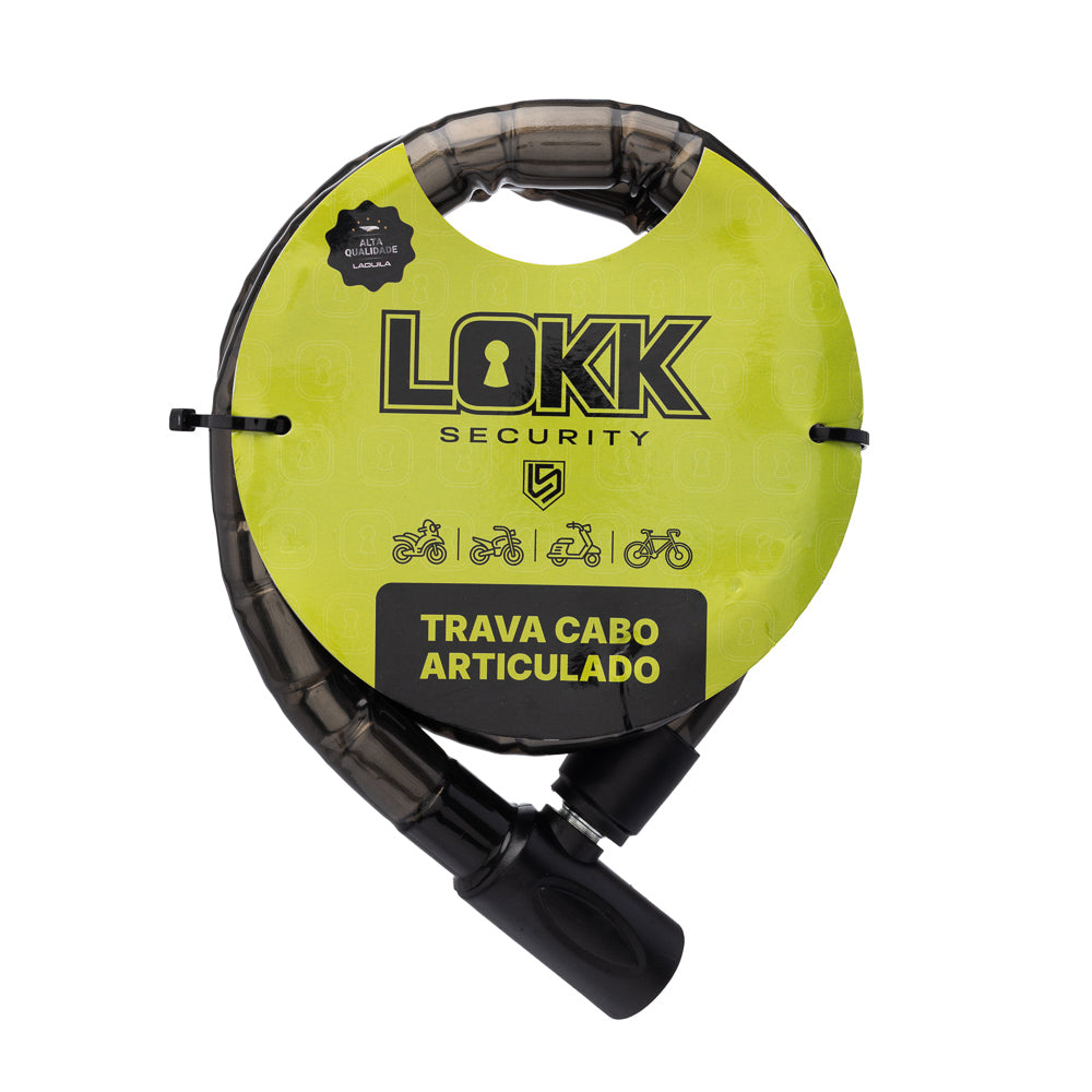 Trava de Cabo Articulado Lokk Security – 22mm x 100mm