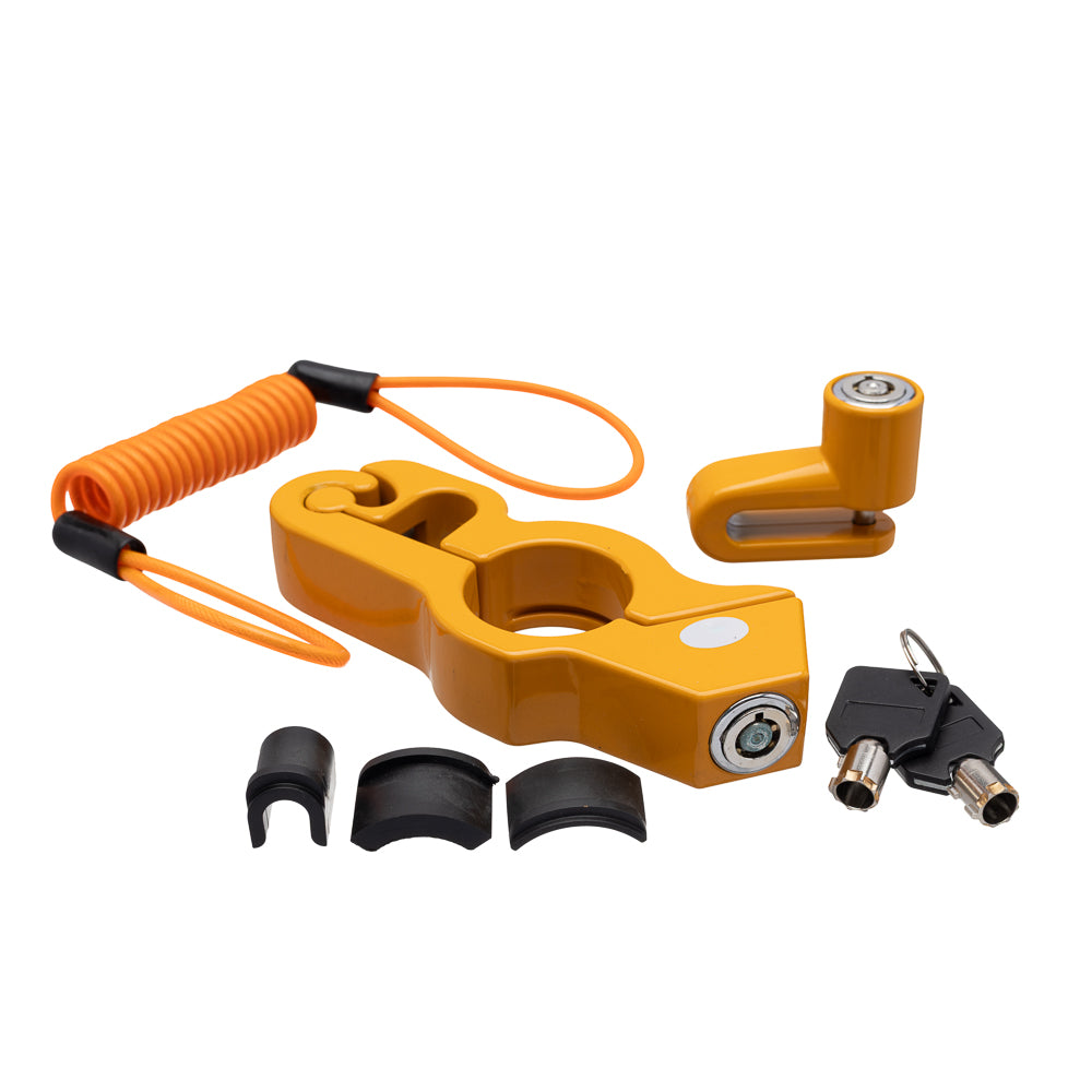 Travas Kit com 3 Peças Lokk Security Laranja