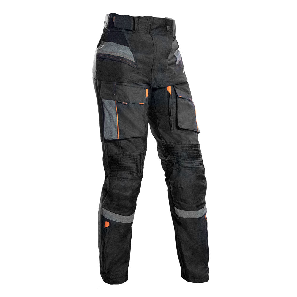 Calça Texx Armor Lady Feminina Preto Cinza Laranj – foto 1