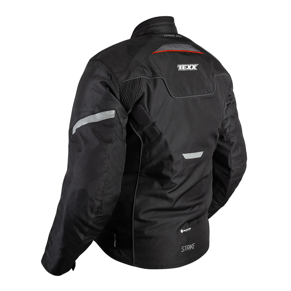 Jaqueta Texx New Strike V2 Masculina Preto Vermelho – foto 8