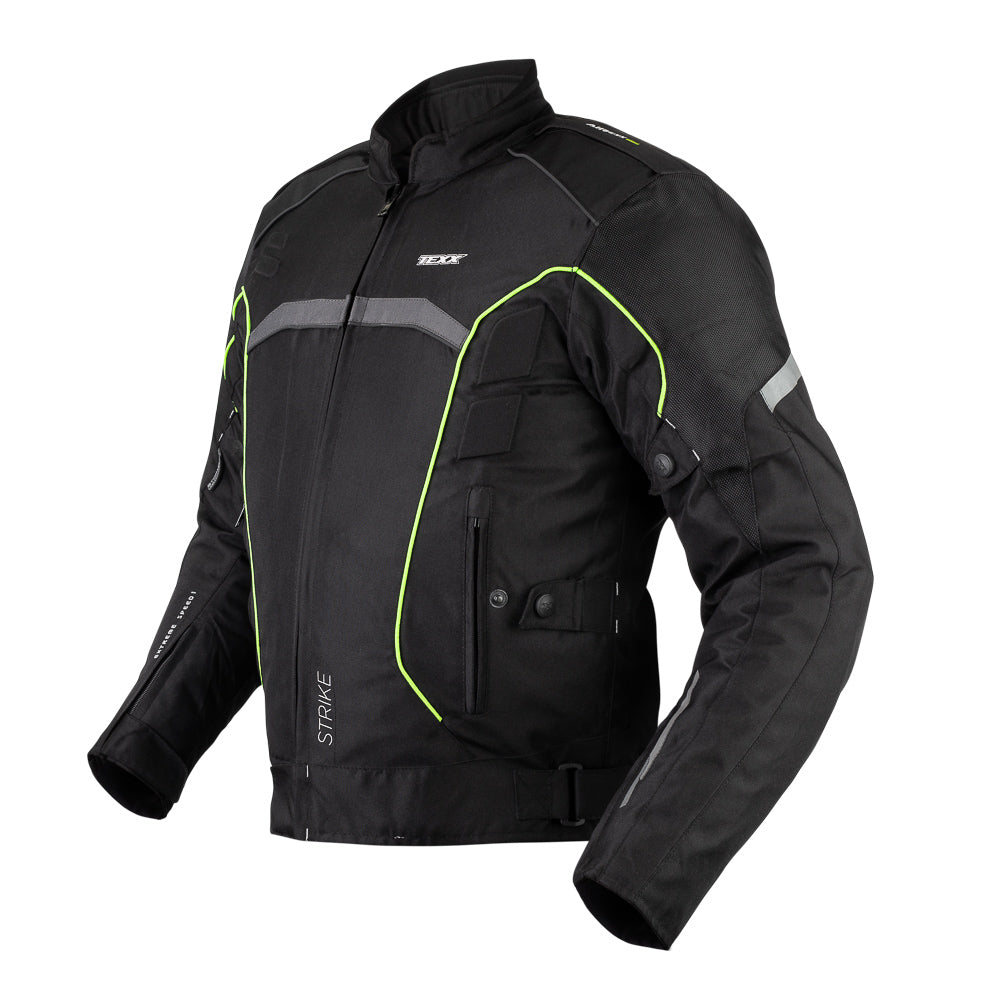Jaqueta Texx New Strike V2 Masculina Preto Verde – foto 2