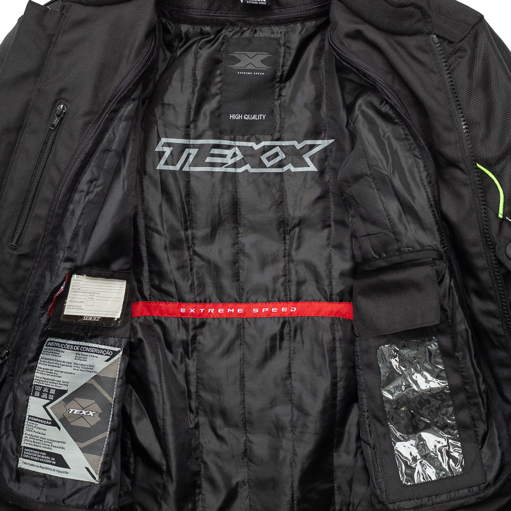 Jaqueta Texx New Strike V2 Masculina Preto Verde – foto 9