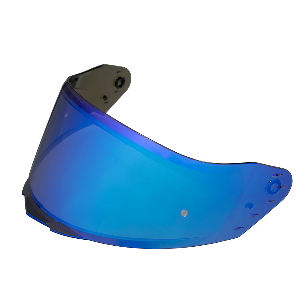 Máscara Proteção Viseira Azul Iridium Texx Modelo Raptor – foto 1