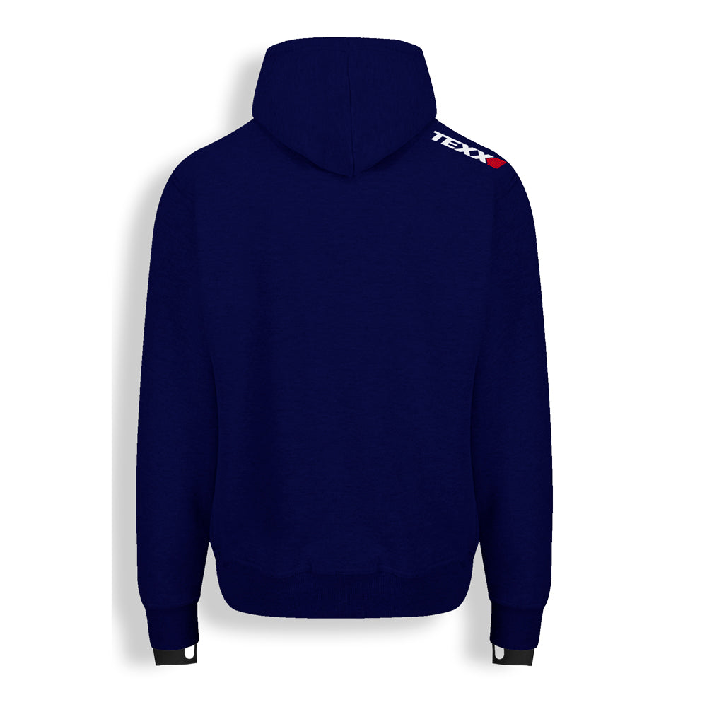 Moletom Texx Racing Azul e Branco – foto 3