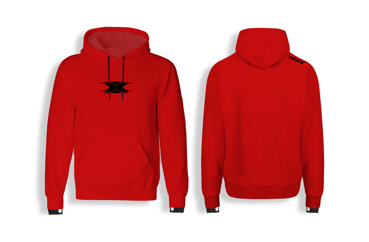 Moletom Texx Racing Vermelho e Preto – foto 8