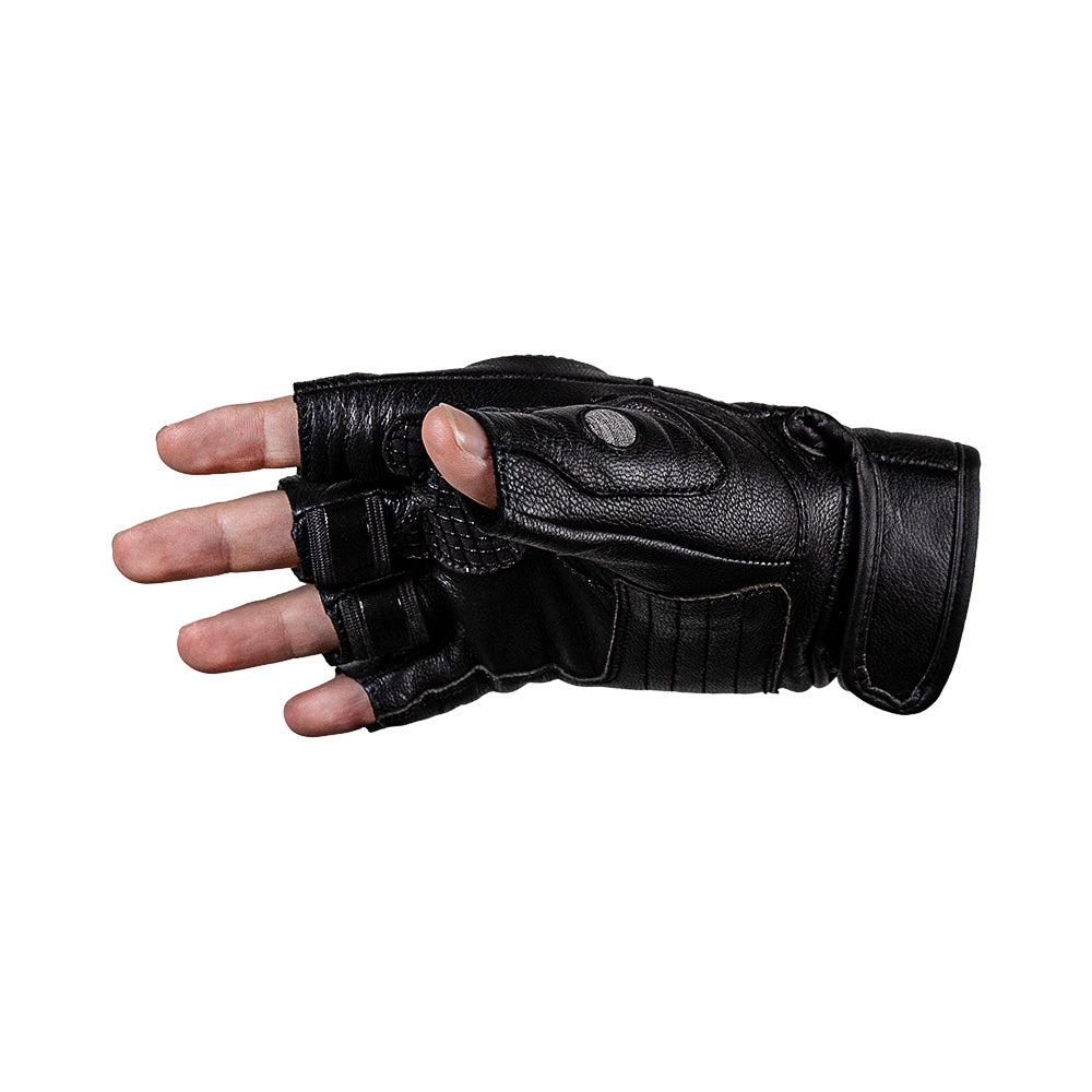 Luvas Texx Liberty Meio Dedo Preto – Par – foto 3