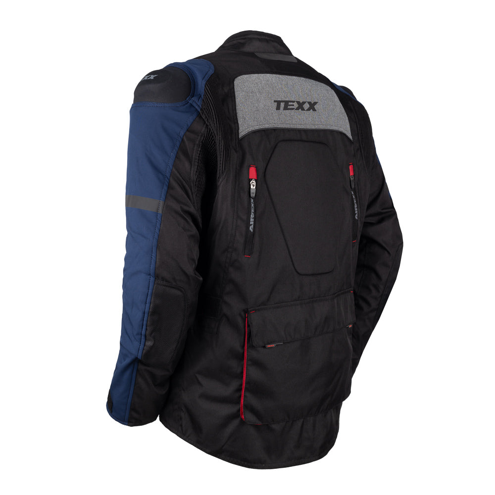 Jaqueta Texx Armor Masculina Preto Azul Vermelho Cinza – foto 8
