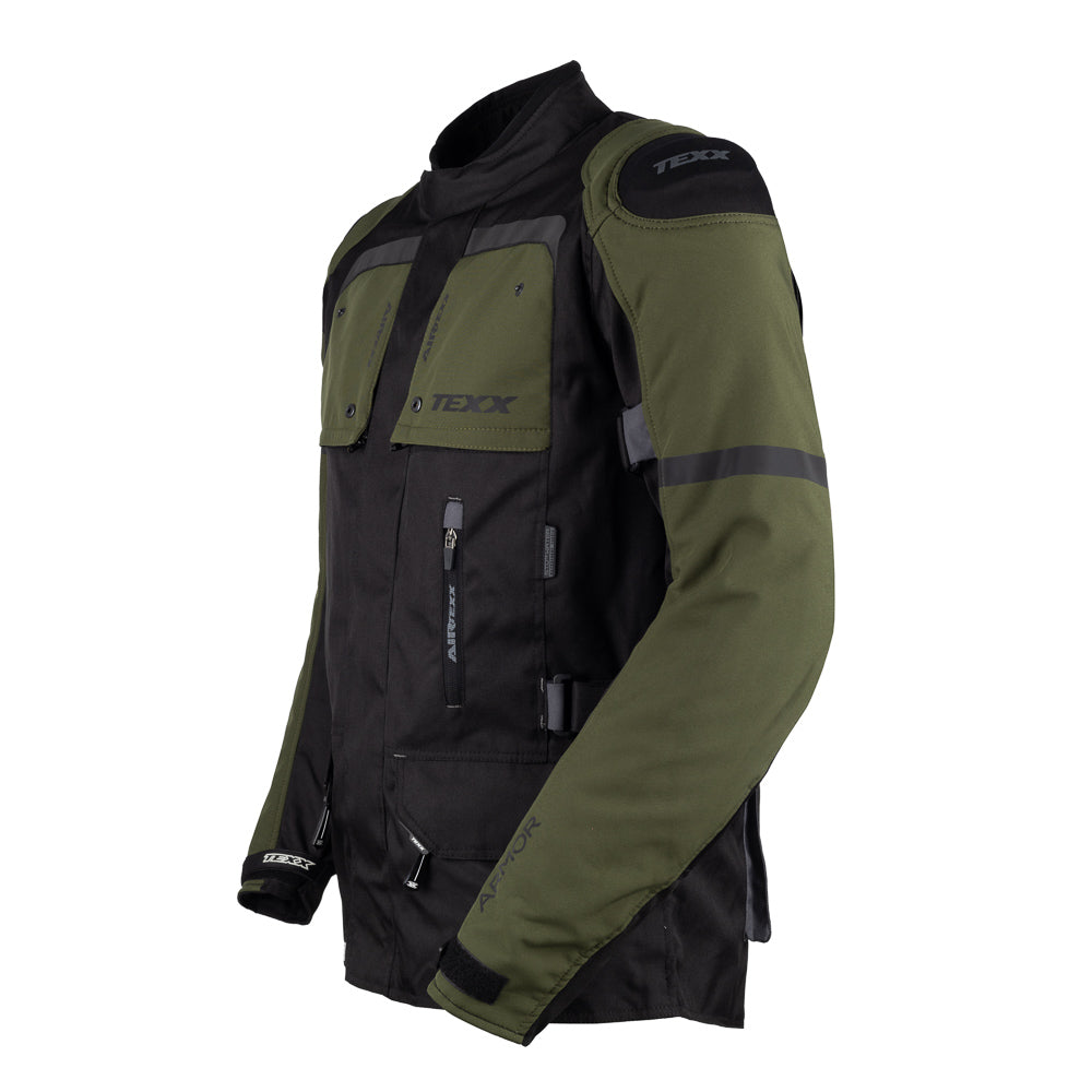 Jaqueta Texx Armor Masculina Preto Verde – foto 9