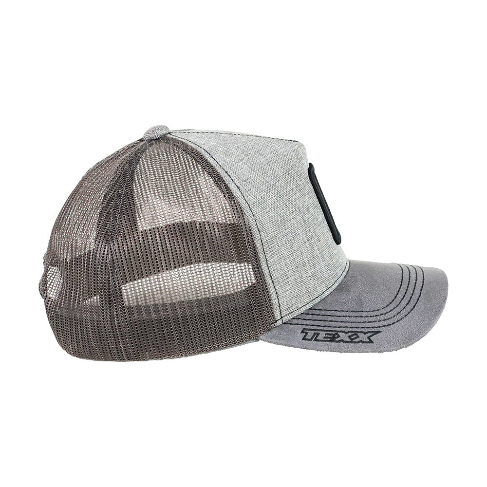 Boné Trucker Texx Jeans Cinza – foto 4