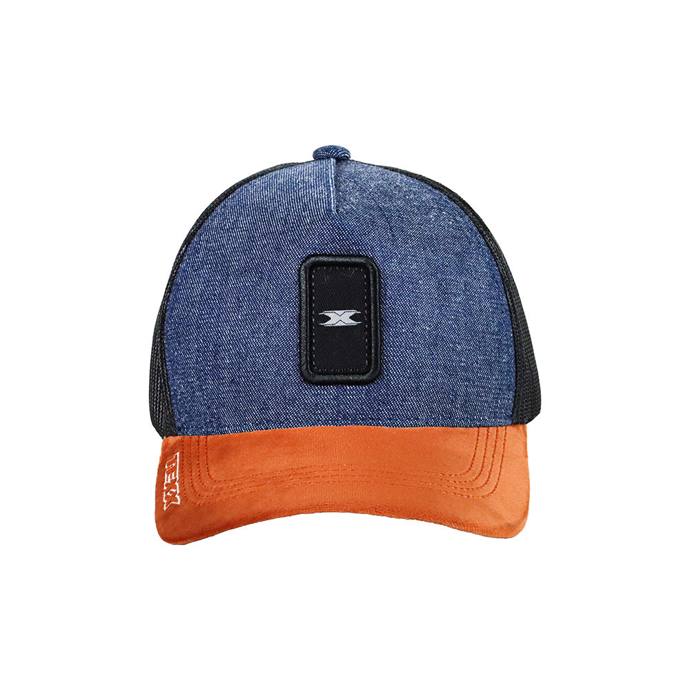 Boné Trucker Texx Jeans Azul e Preto – foto 3