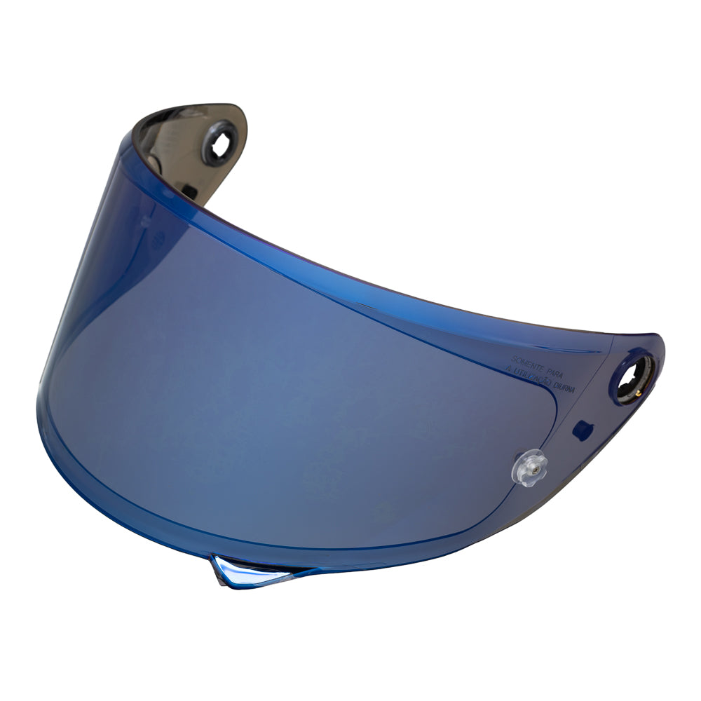 Máscara Proteção Viseira Azul Iridium Anti-Emb. HJC Modelo Rpha – foto 3
