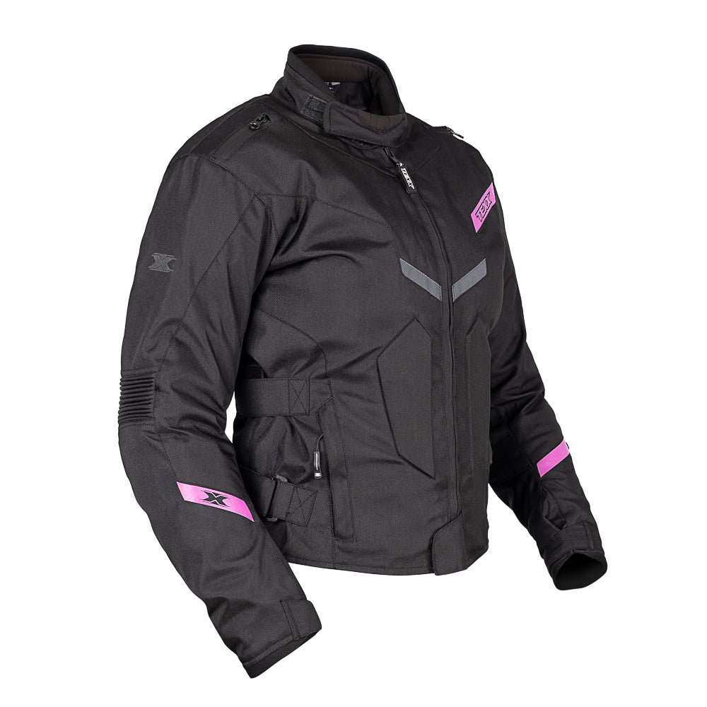 Jaqueta Texx New Strike V3 Lady Feminina Preta Rosa – foto 3