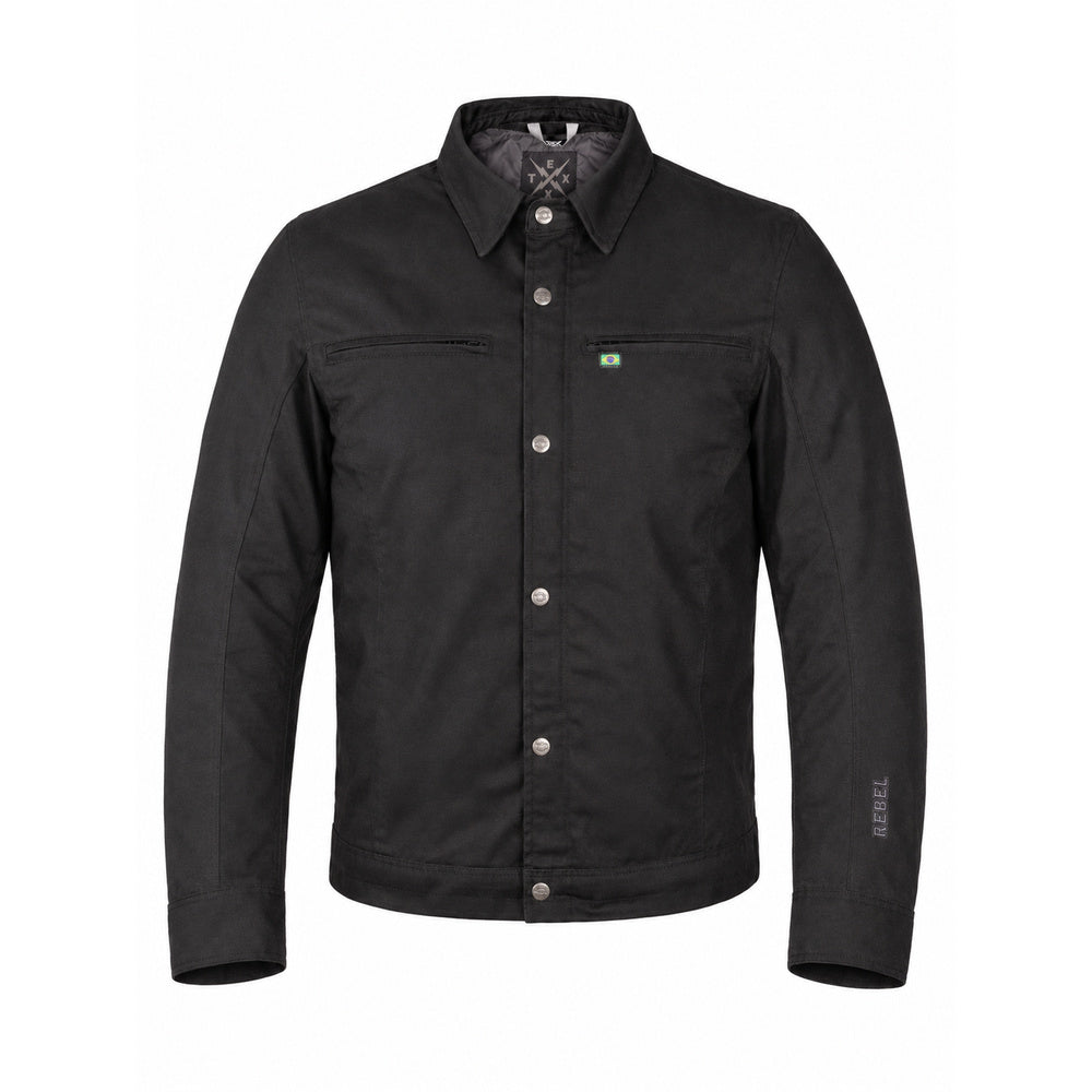 Camisa Texx Rebel Masculina Preta – foto 7