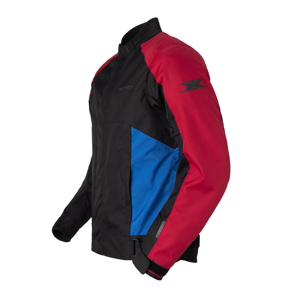 Jaqueta Texx Ronin V2 Masculina Preto Vermelho Azul – foto 3