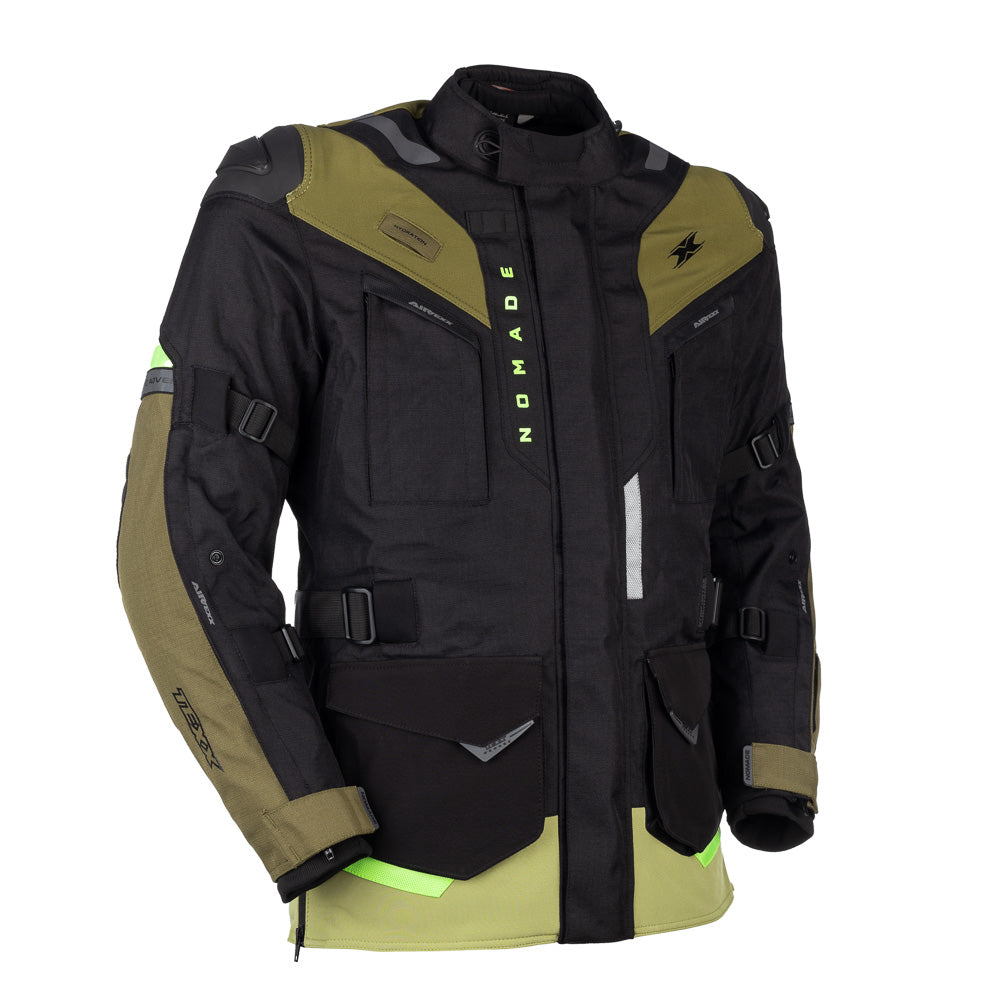 Jaqueta Texx Nomade Masculina Preto Verde – foto 1
