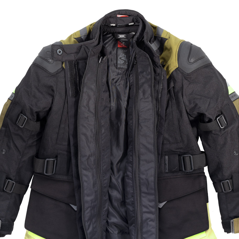 Jaqueta Texx Nomade Masculina Preto Verde – foto 6
