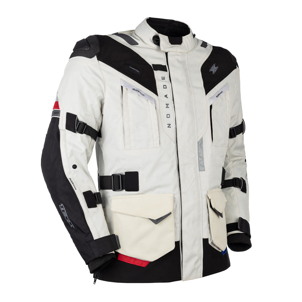Jaqueta Texx Nomade Masculina Branco Azul Vermelho – foto 1