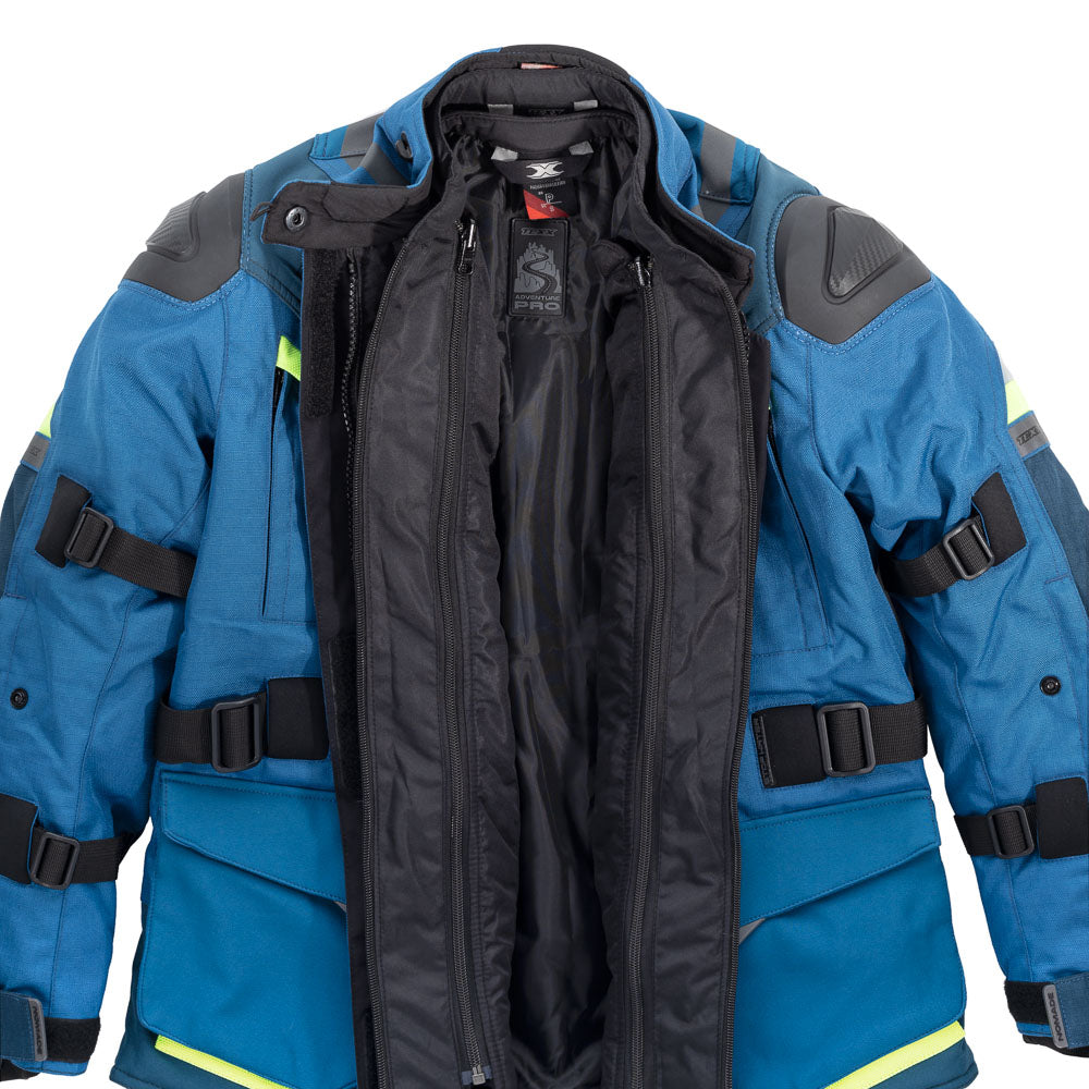 Jaqueta Texx Nomade Masculina Azul Verde – foto 6