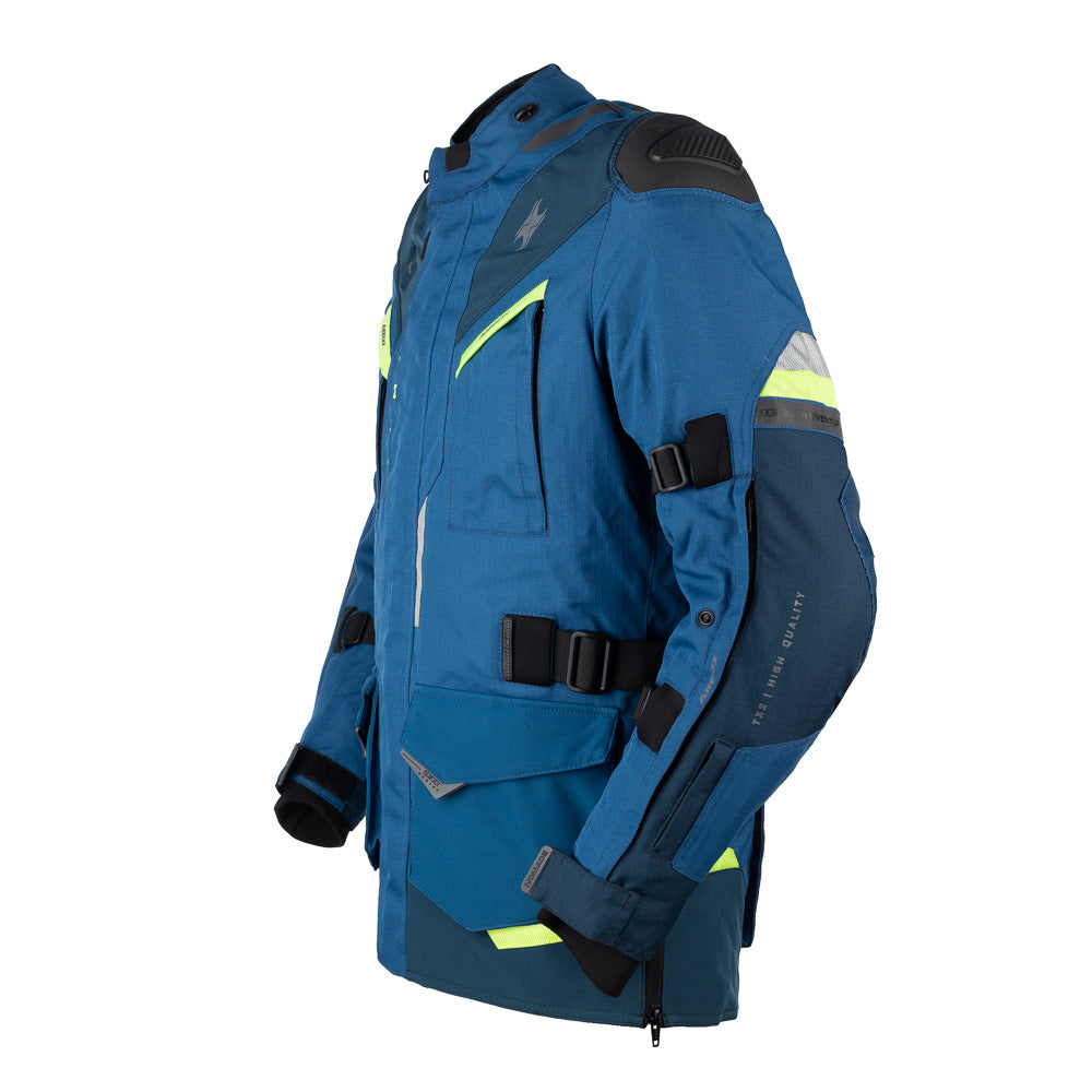 Jaqueta Texx Nomade Masculina Azul Verde – foto 9