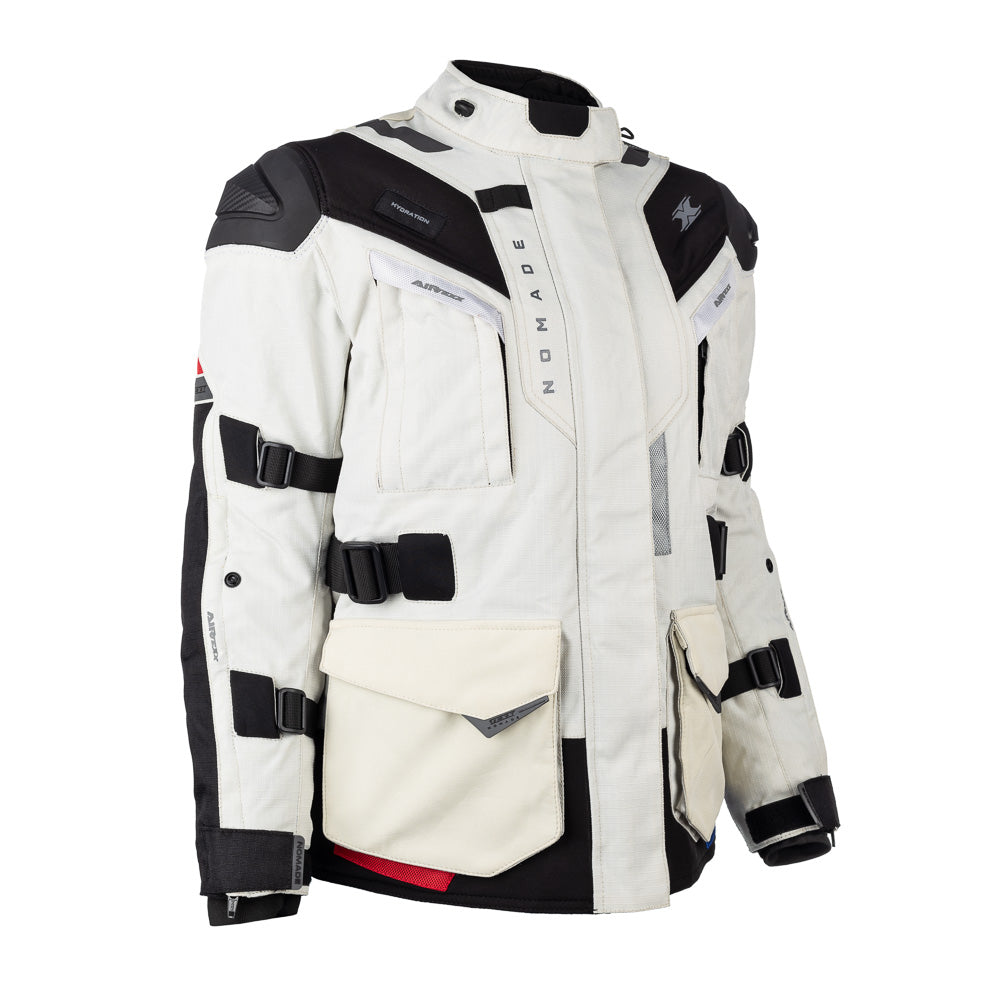 Jaqueta Texx Nomade Lady Feminina Branco Azul Vermelho – foto 7
