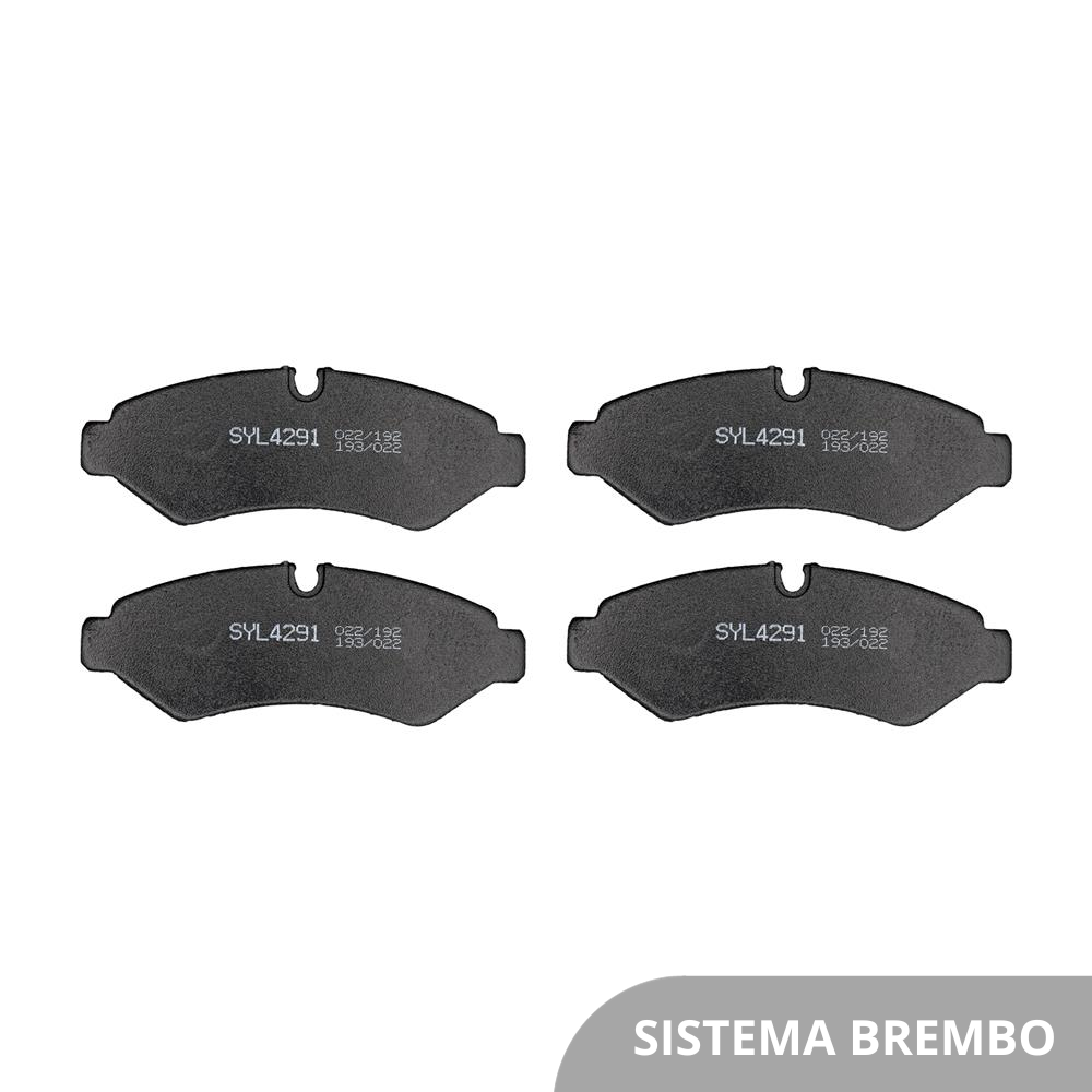 Pastilha de Freio Syl 4291 Mercedes Sprinter Van/Sprinter Chassi/Sprinter Furgão