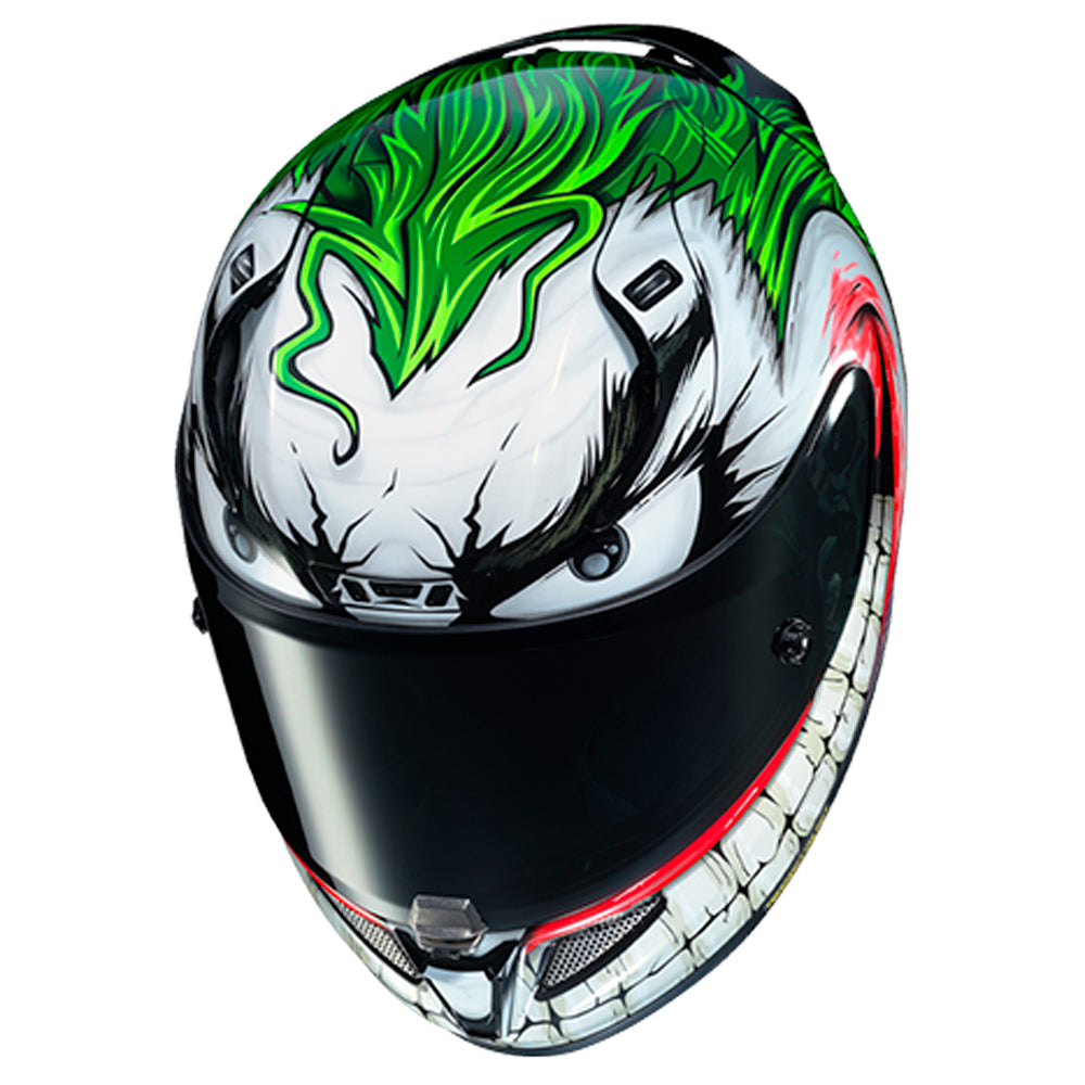 Capacete HJC Rpha 11 DC Joker Verde e Roxo – foto 2