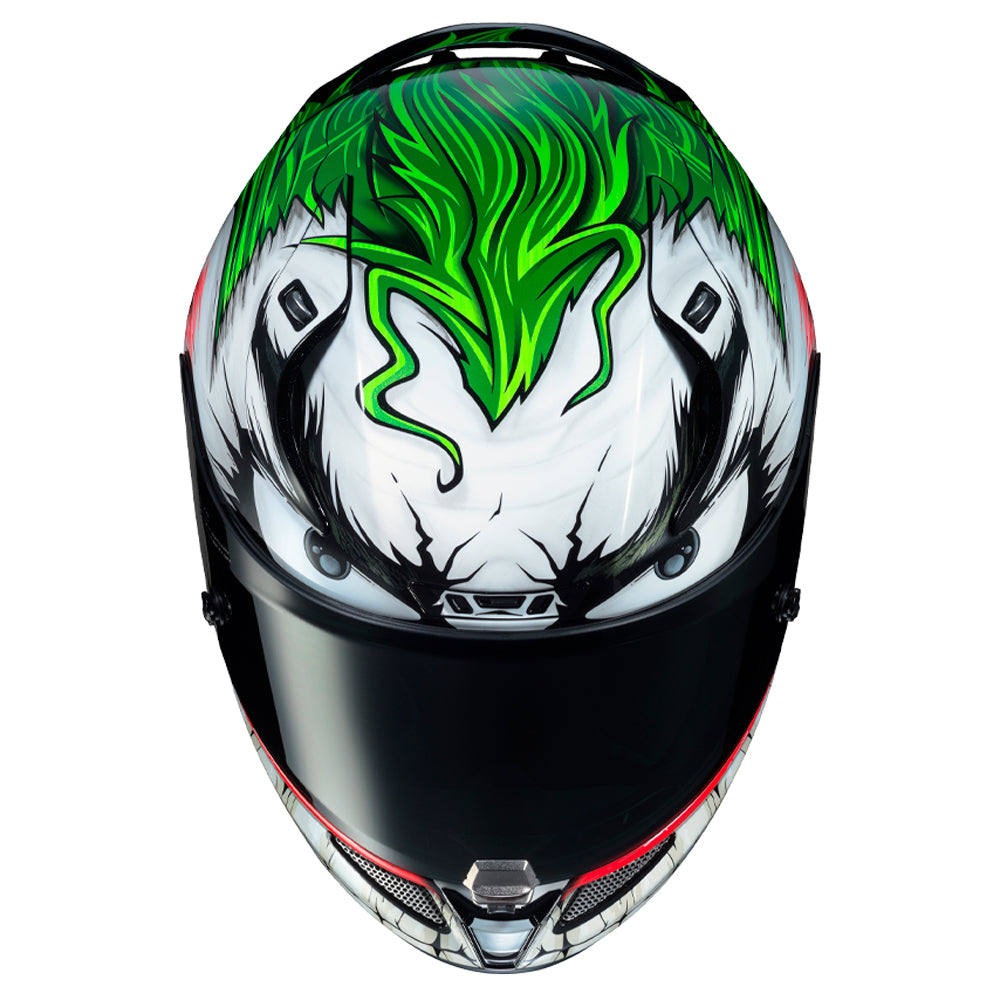Capacete HJC Rpha 11 DC Joker Verde e Roxo – foto 3
