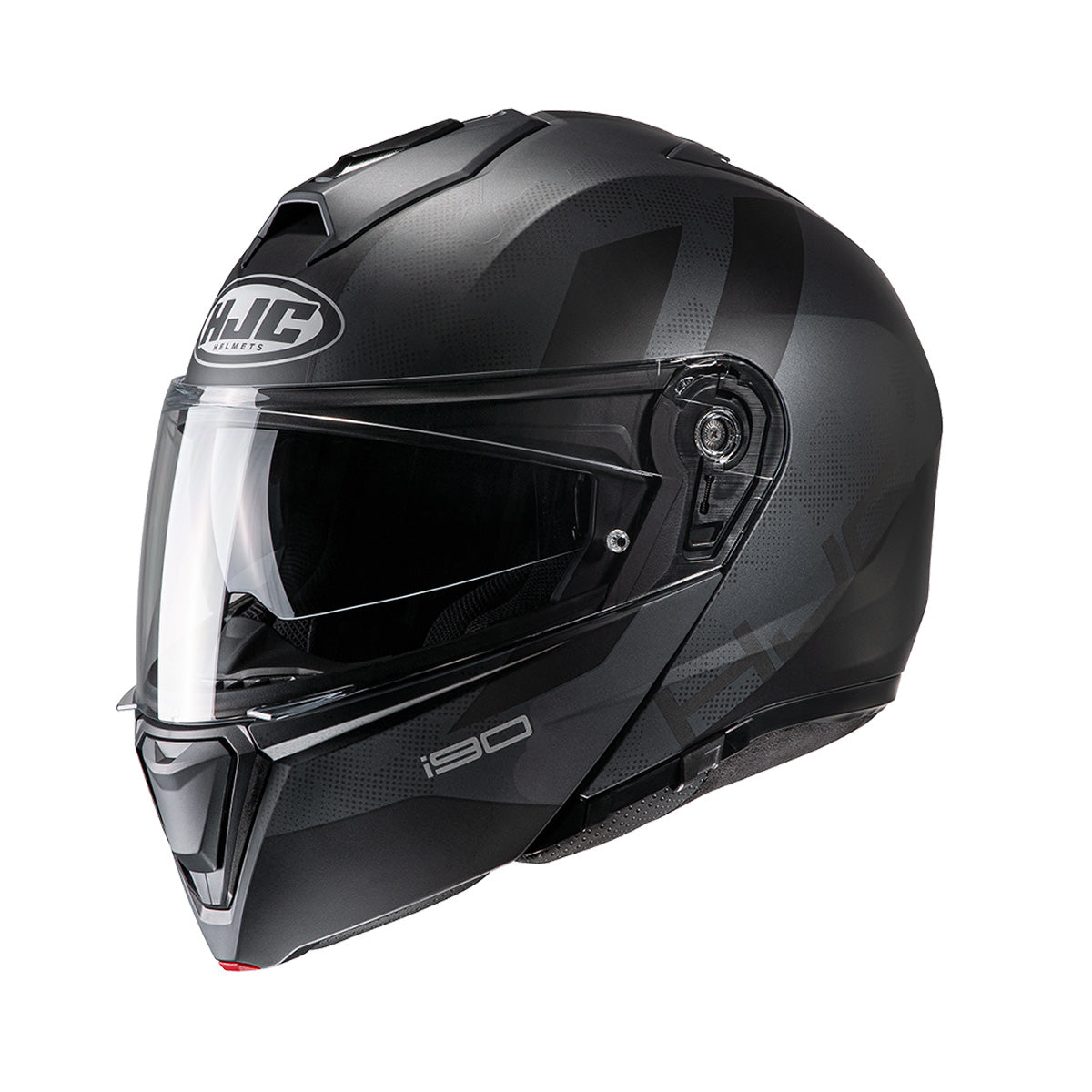 Capacete HJC I90 Syrex Preto e Cinza – foto 1